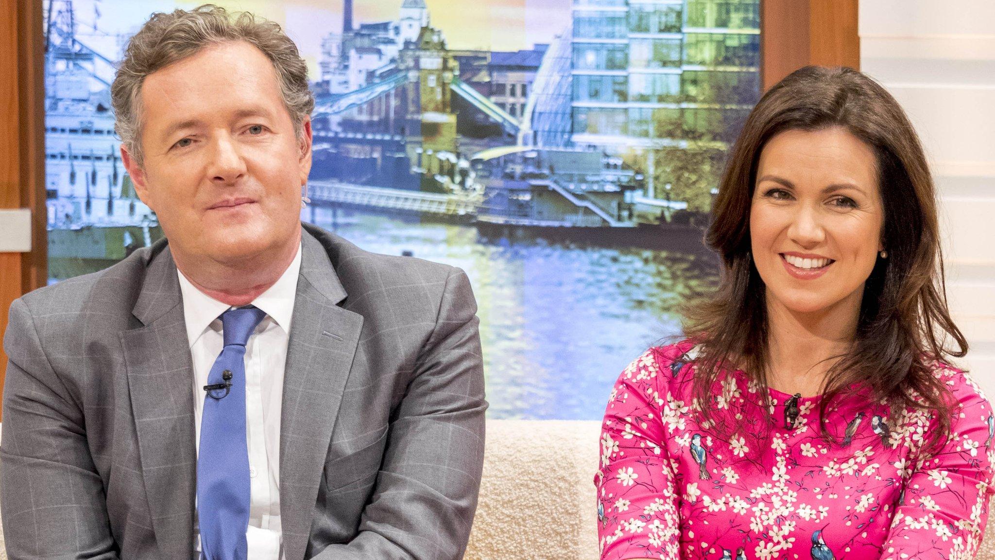 Piers Morgan and Susanna Reid