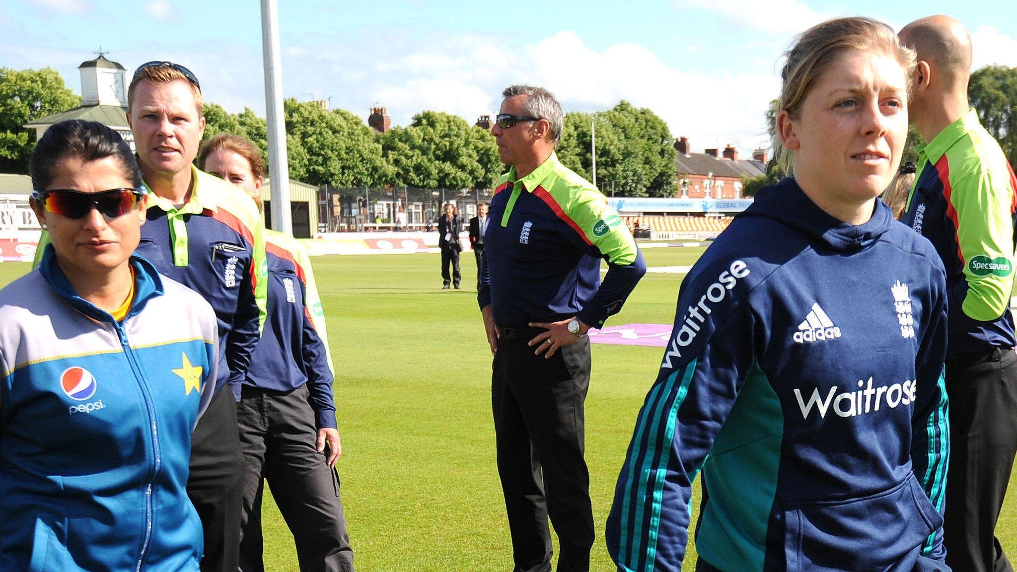 England v Pakistan women's match is called off