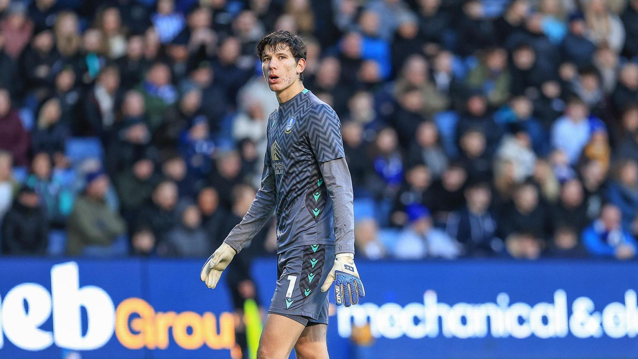 James Beadle playing for Sheffield Wednesday