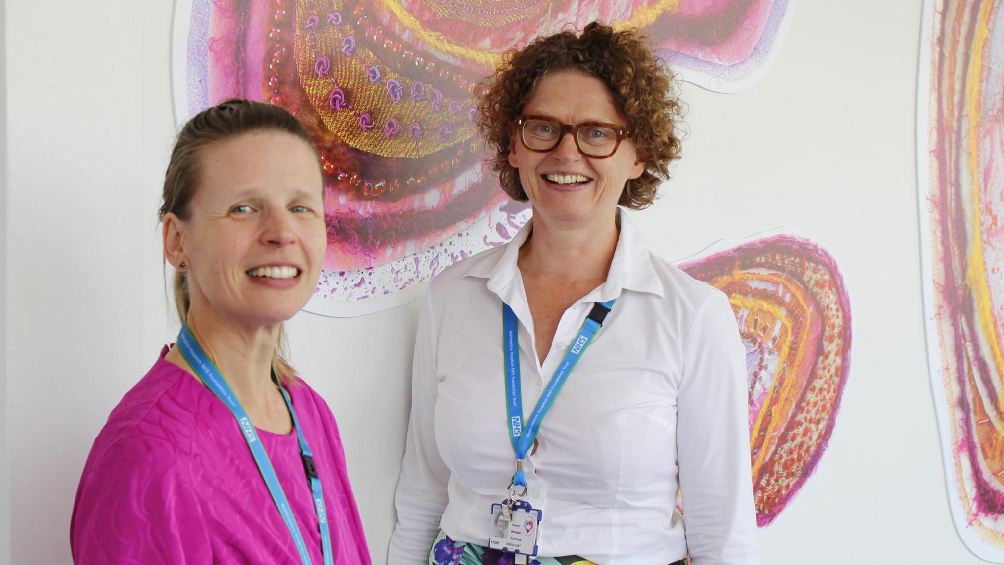 Dr Rachel Chater (left) and Dr Sheena McLaggan