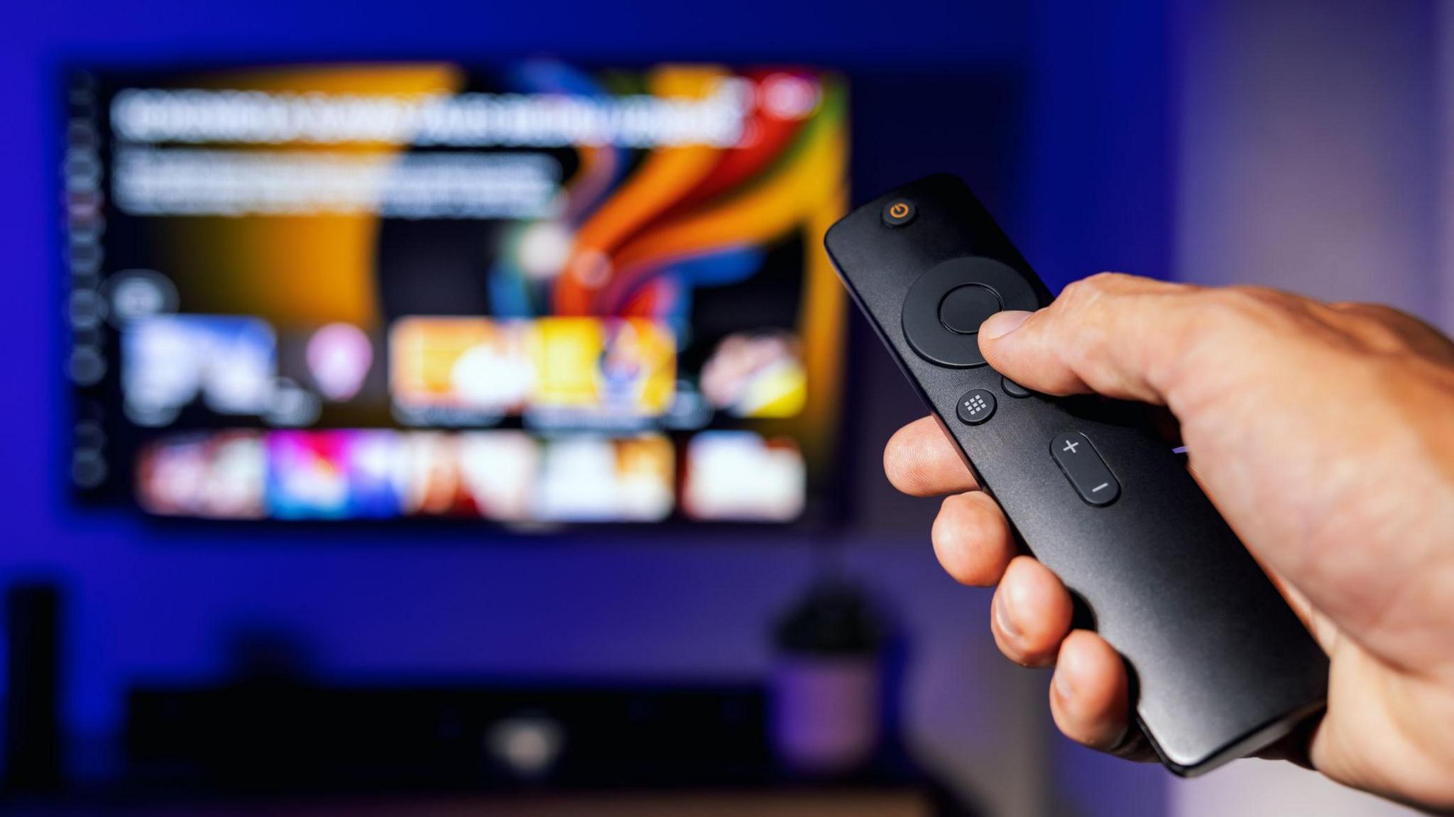 Teledu a 'firestick'