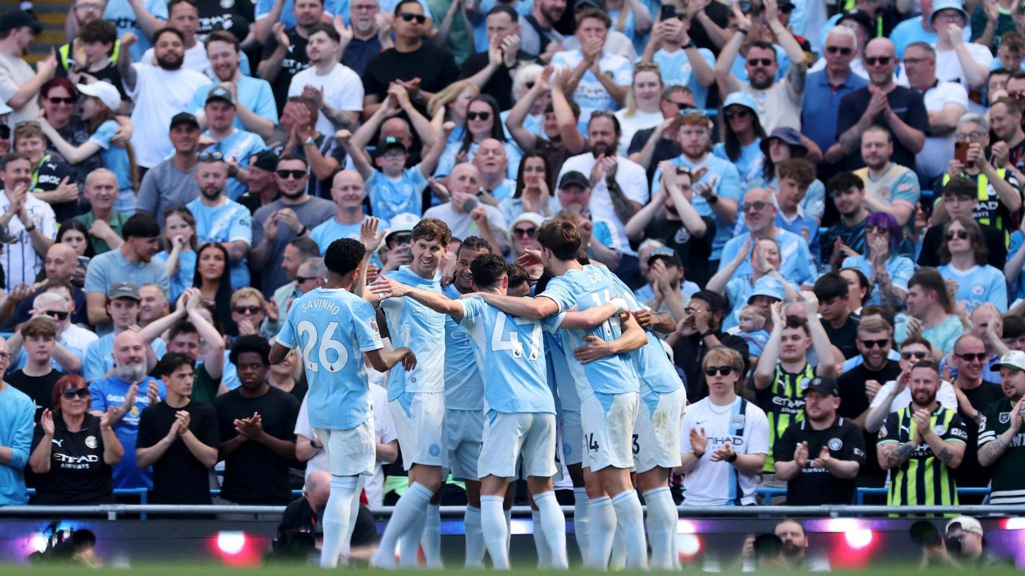 Manchester City players
