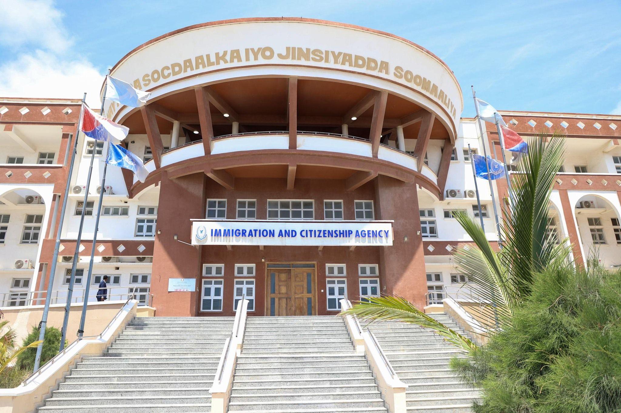 Somalia's immigration and citizenship agency.
