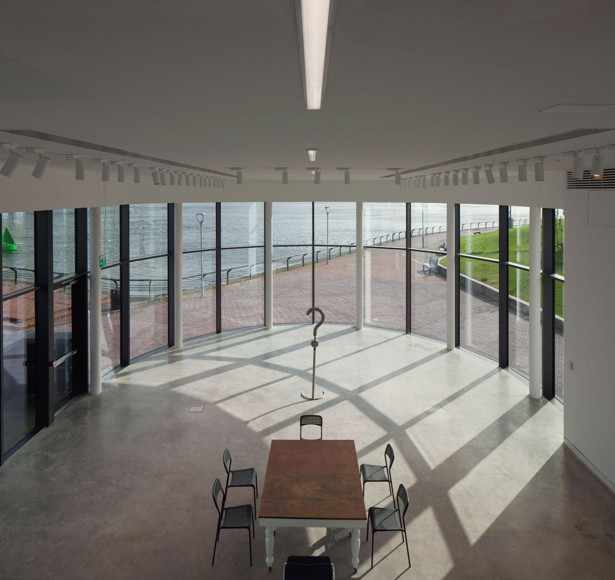 Interior of main room of the Wyllieum