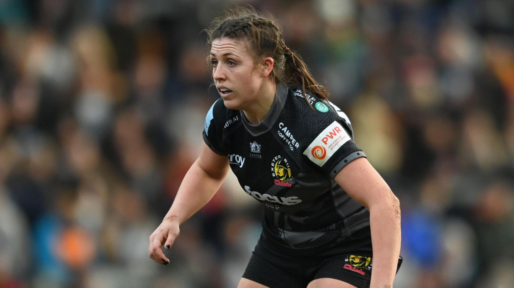 DaLeaka Menin in action for Exeter Chiefs