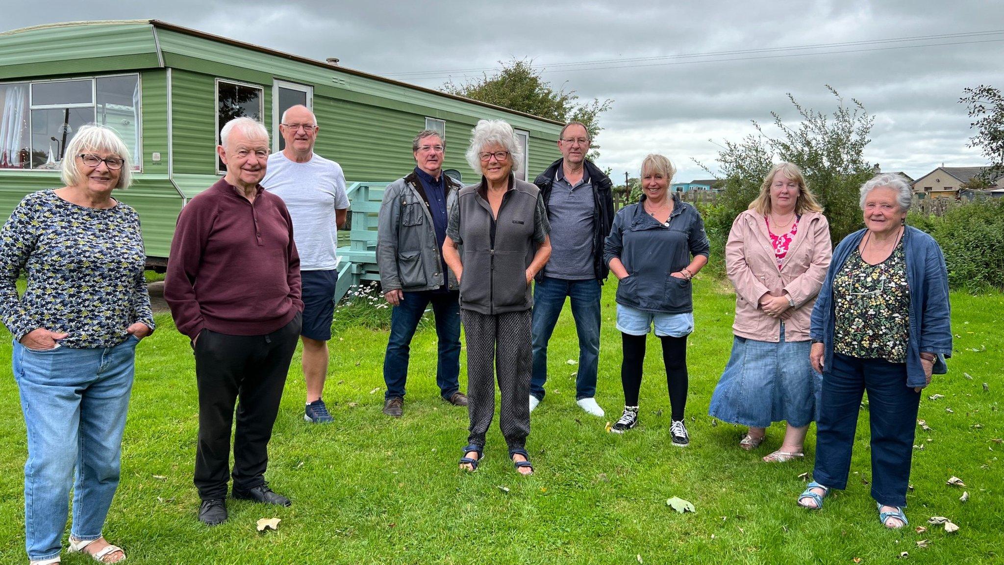 Chalet owners in Allonby