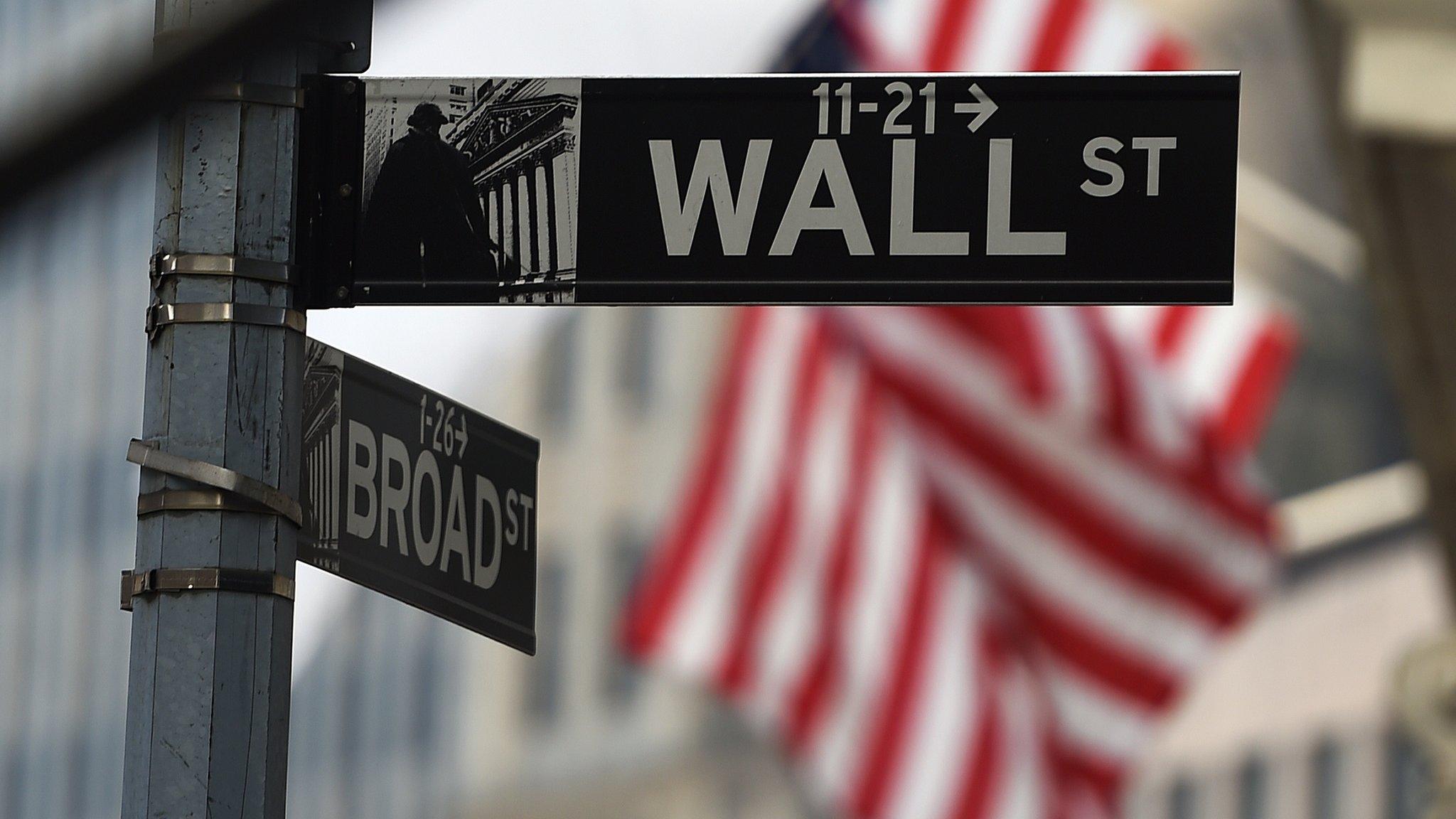 wall street sign