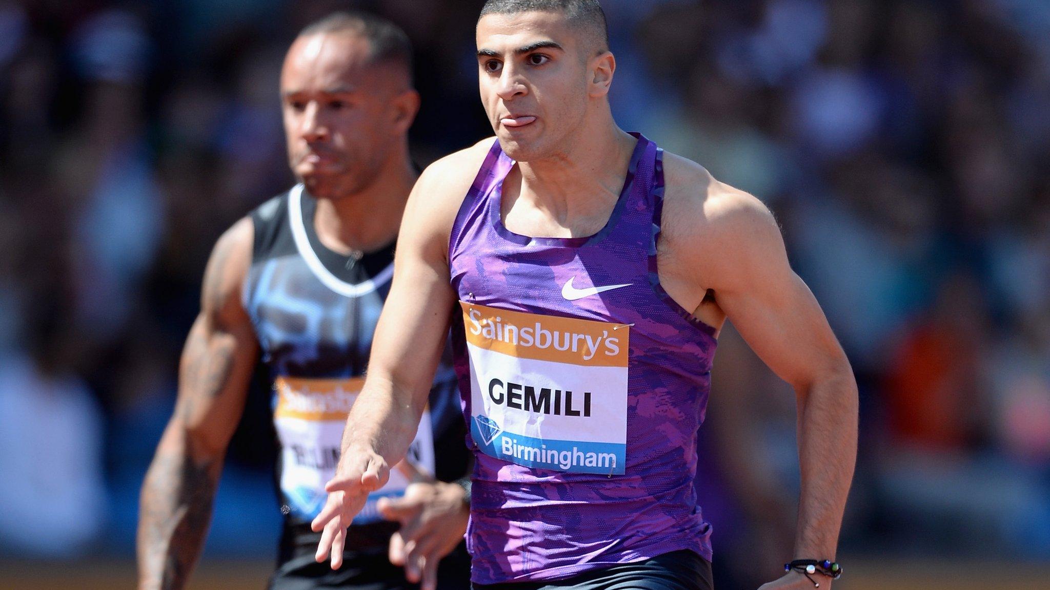 Adam Gemili of Great Britain