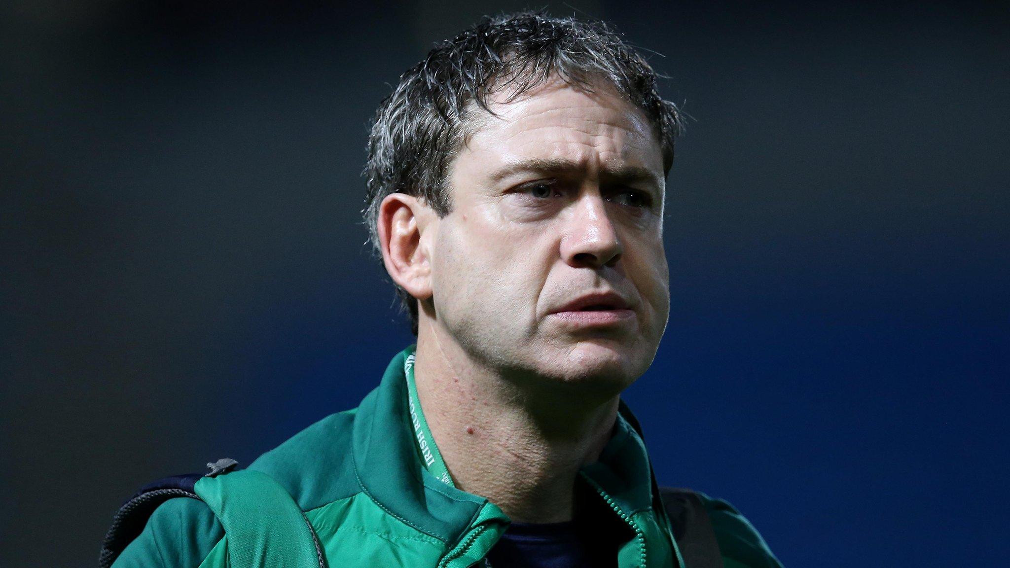 Ireland women's coach Tom Tierney