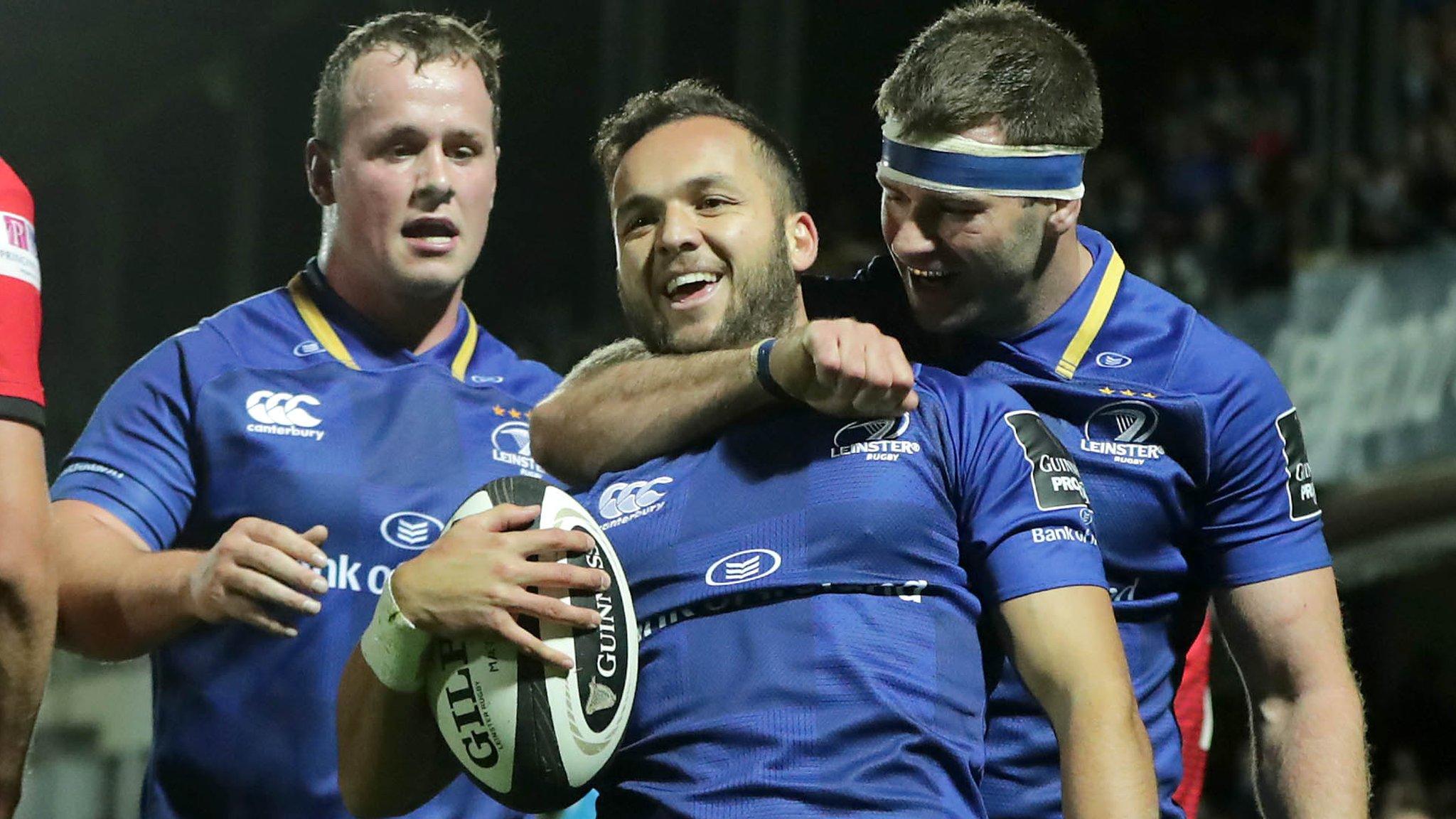 Jamie Gibson-Park scored Leinster's final try