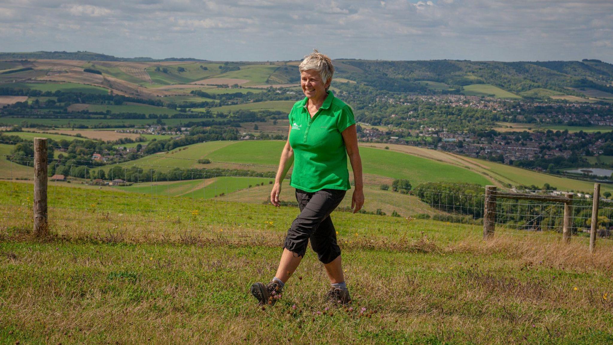 Kate Drake, wellbeing officer for South Downs National Park