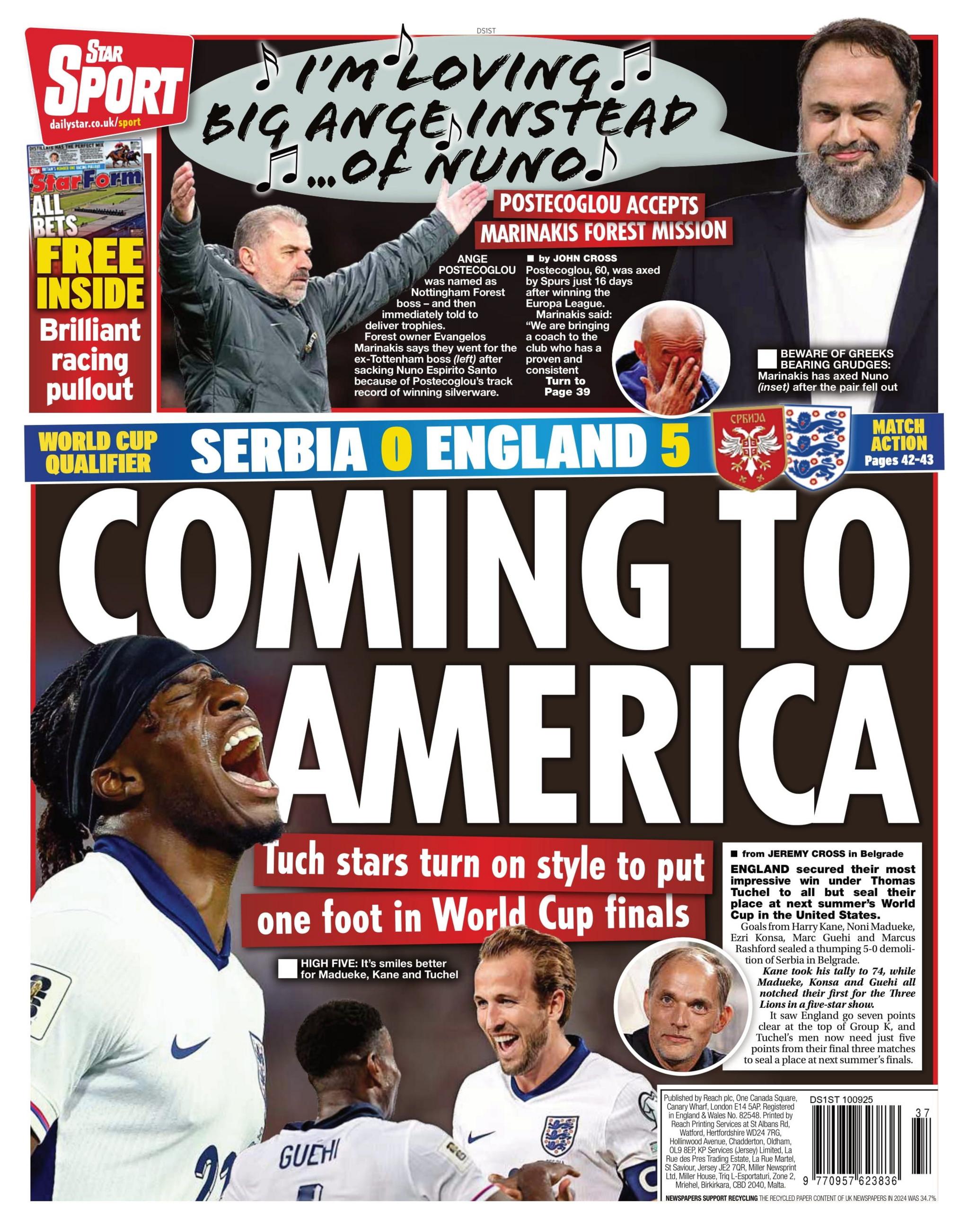 Daily Star back page