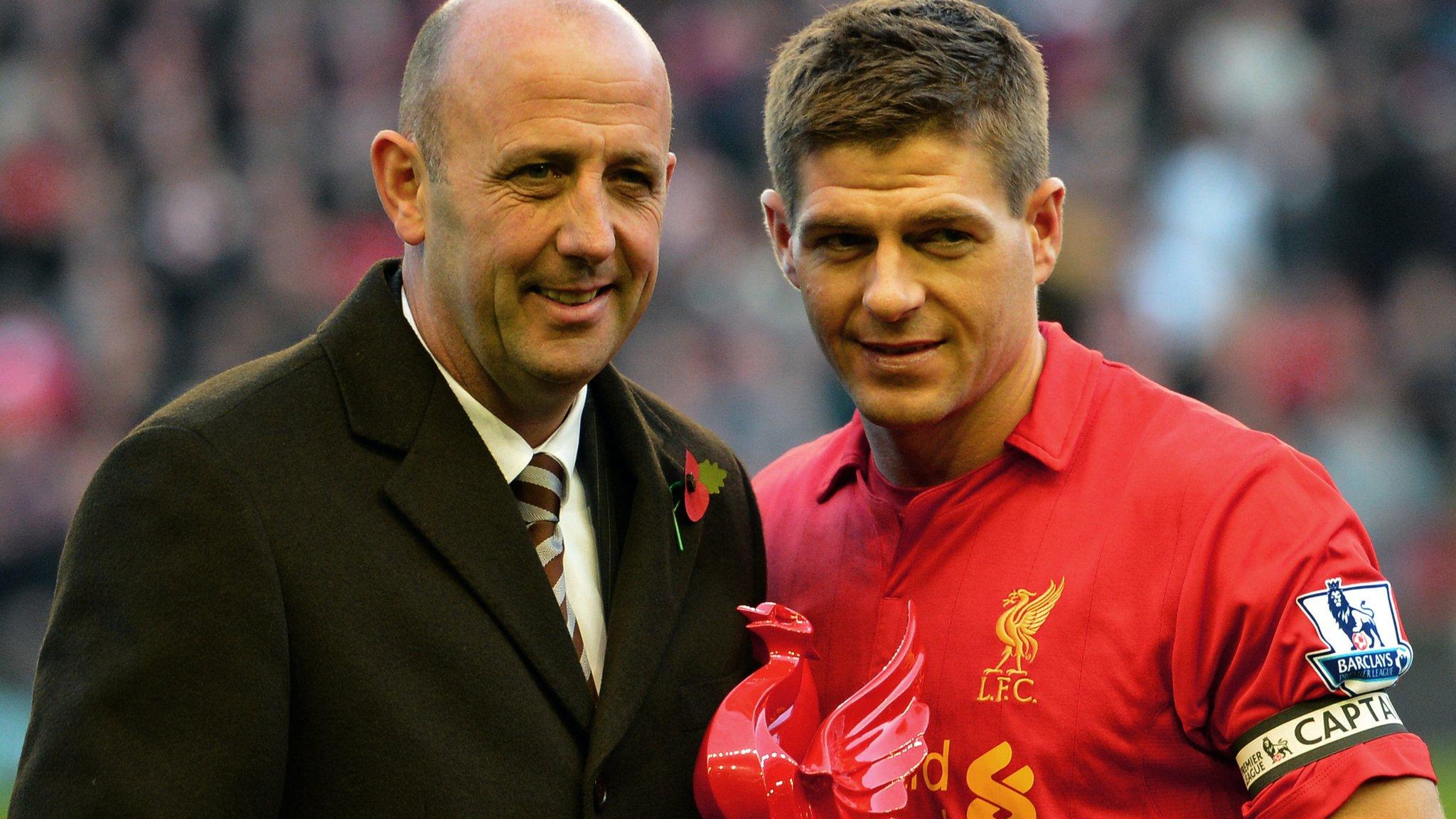 Gary McAllister and Steven Gerrard