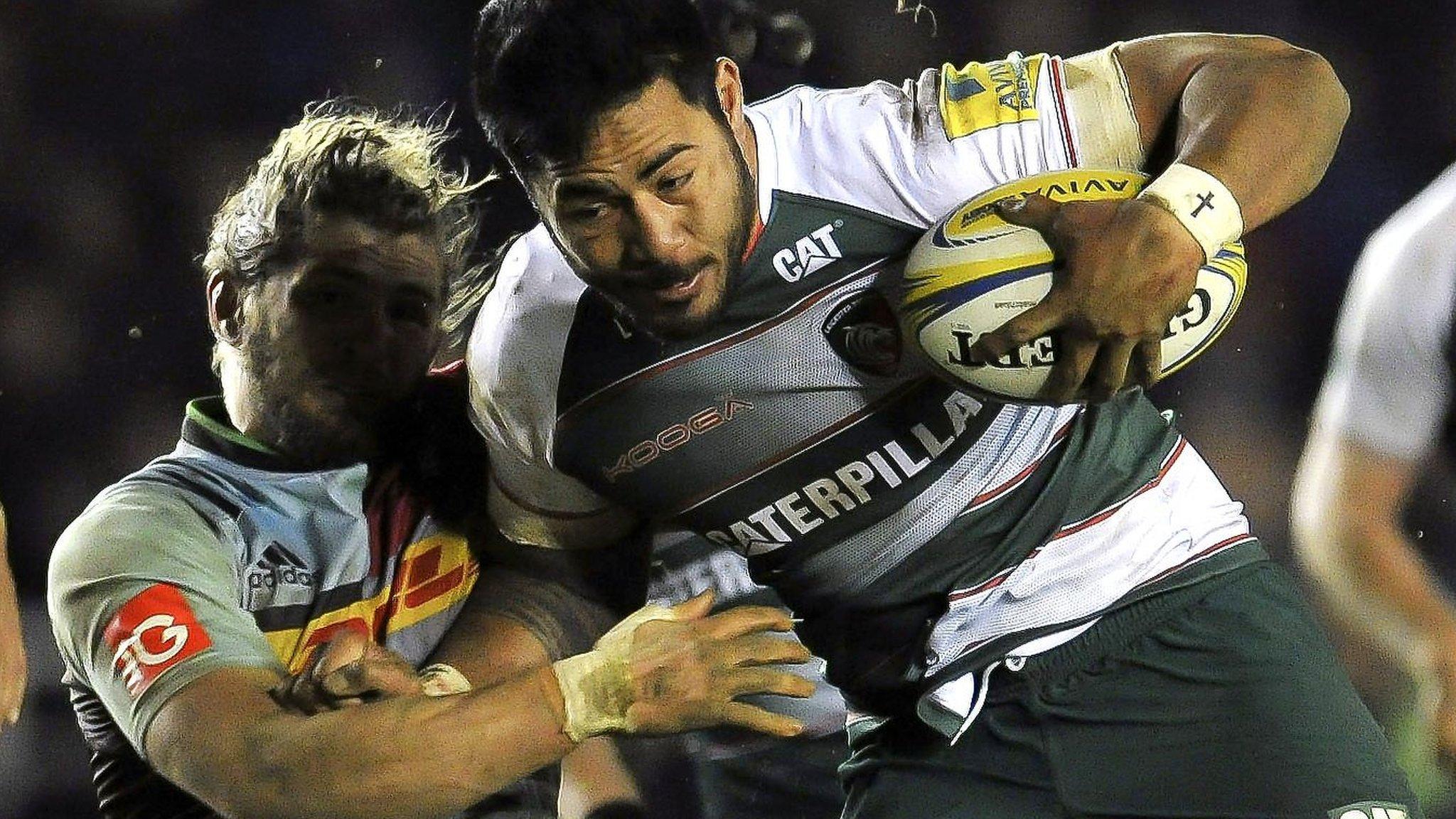 Manu Tuilagi on the burst