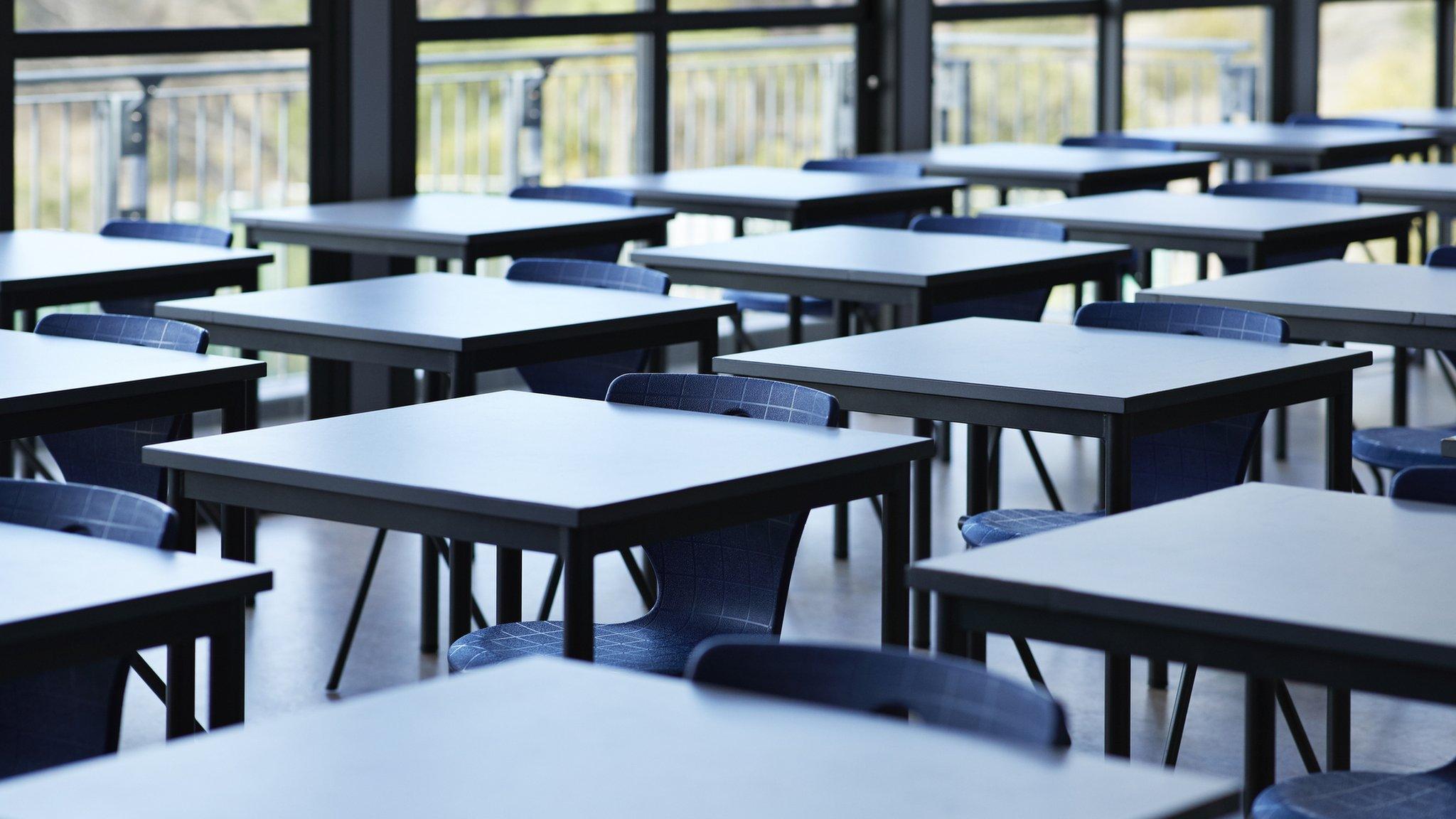 Stock photo of a classroom