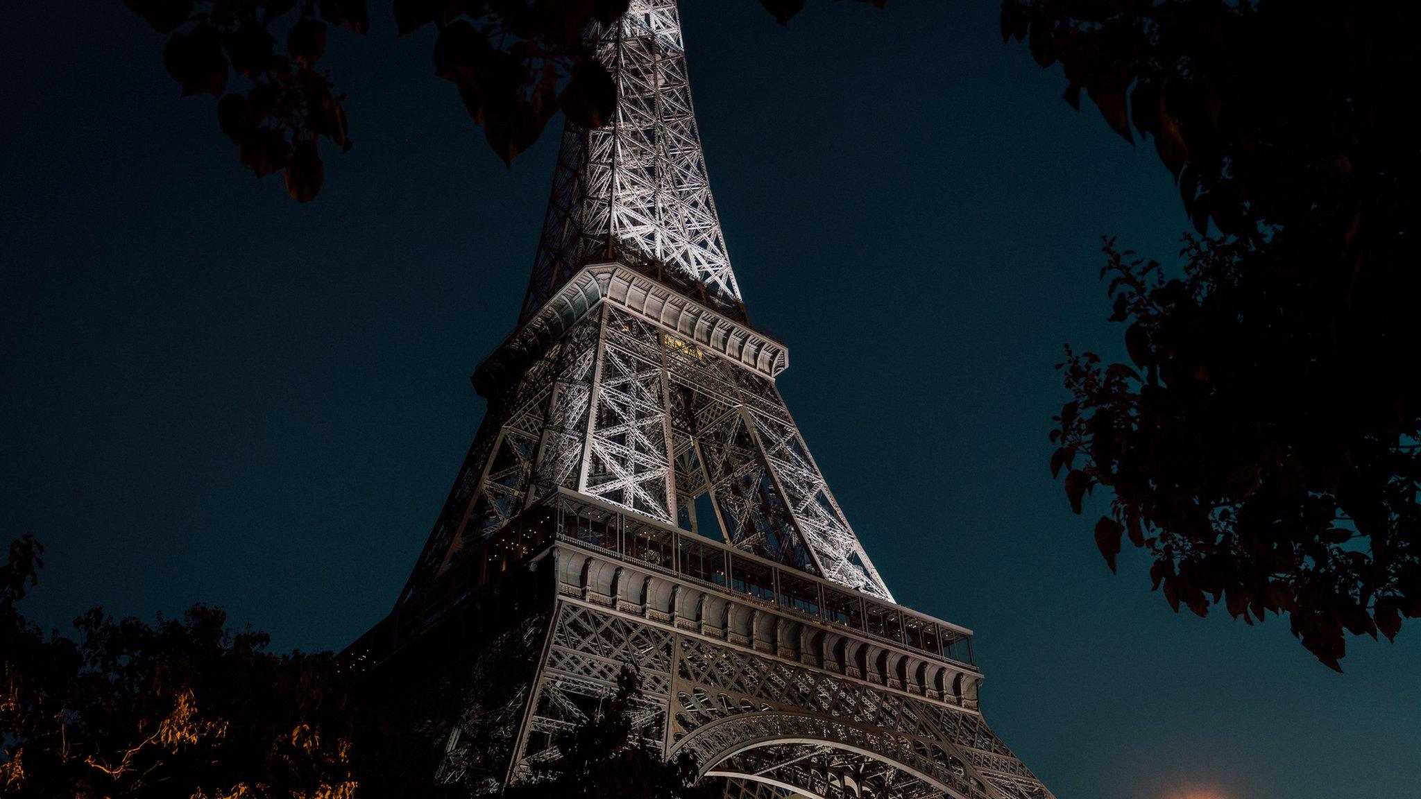 Eiffel Tower at night