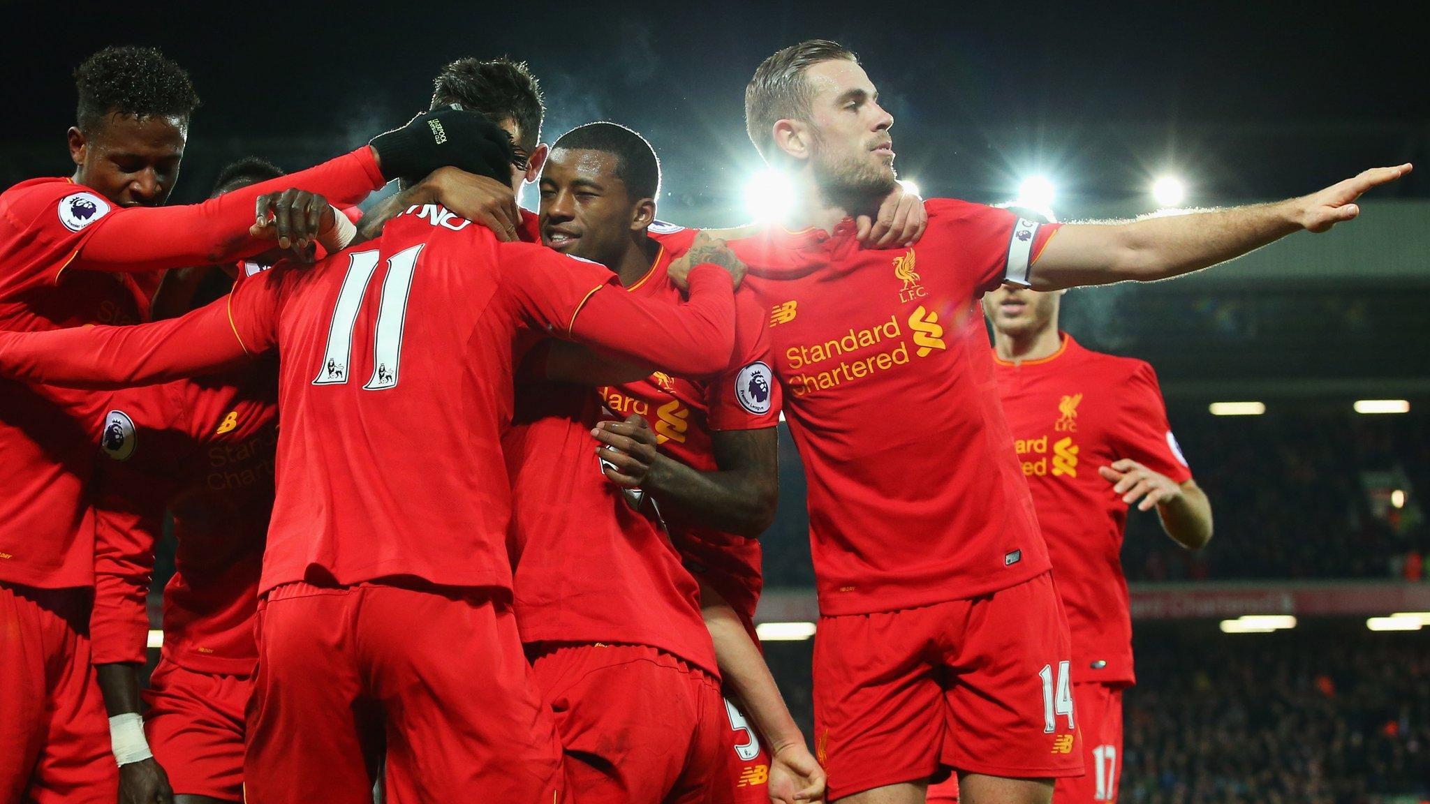 Liverpool celebrate