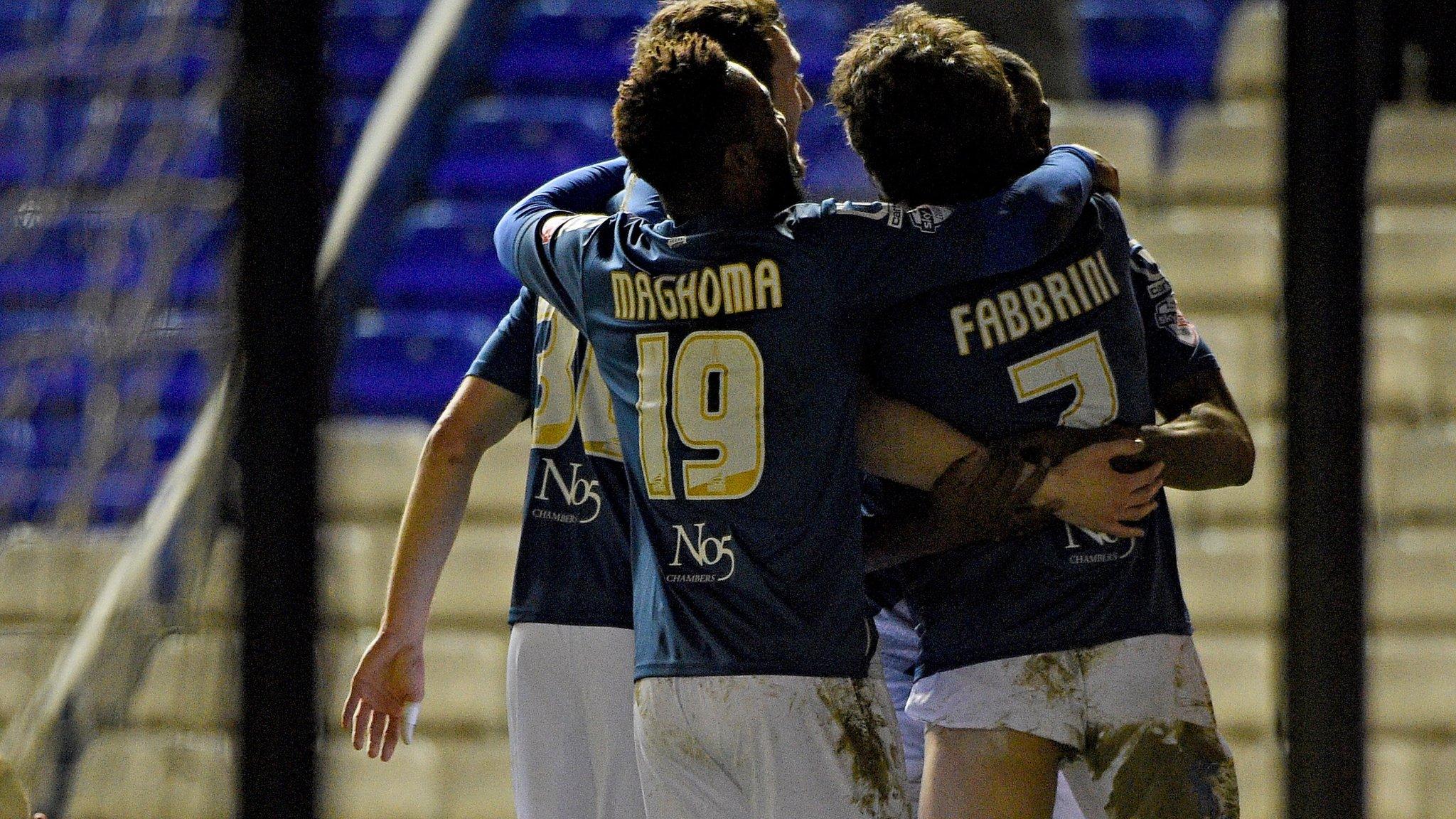 Birmingham players celebrate