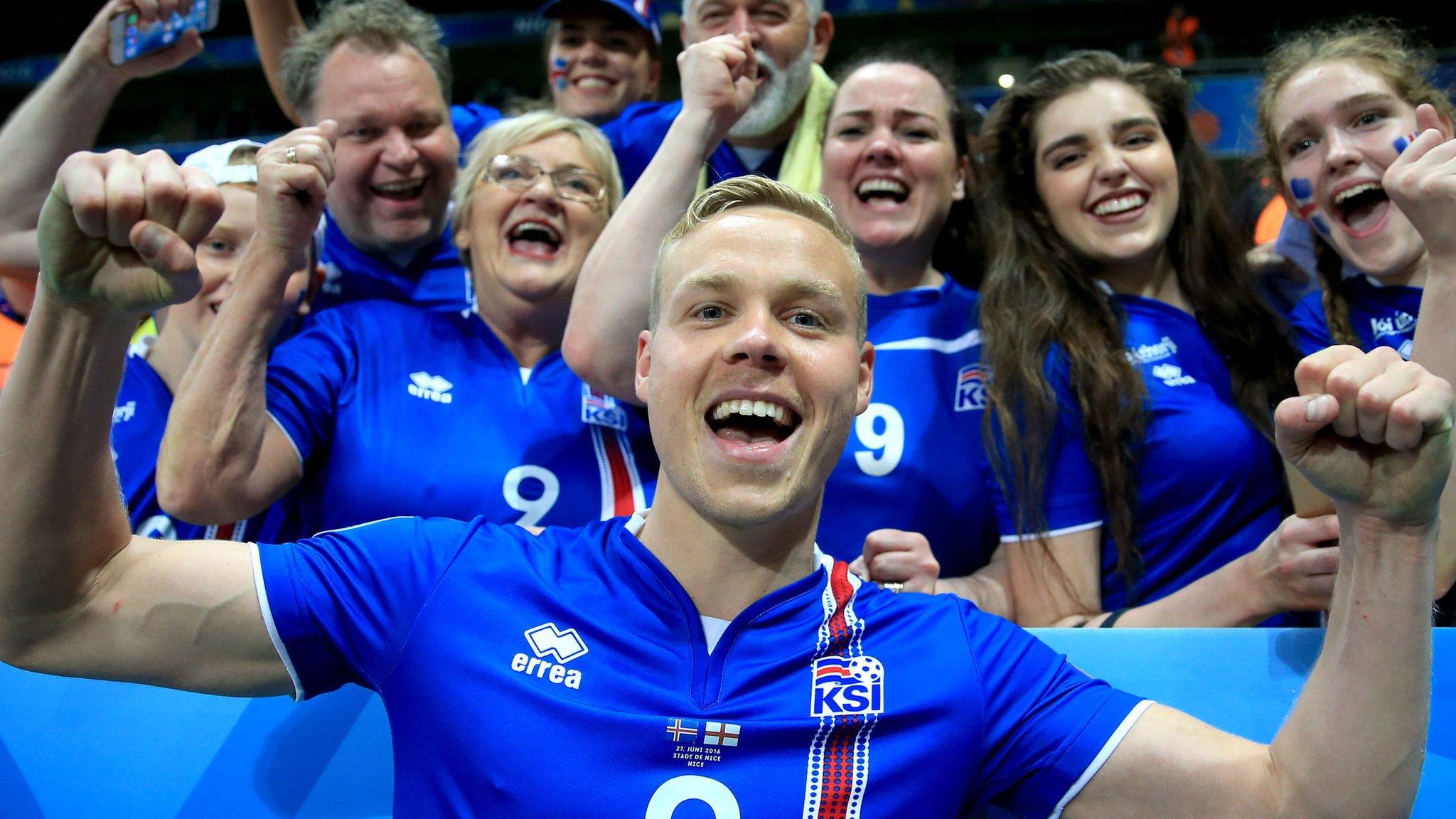 Icelandic goalscorer Kolbeinn Sigthorsson