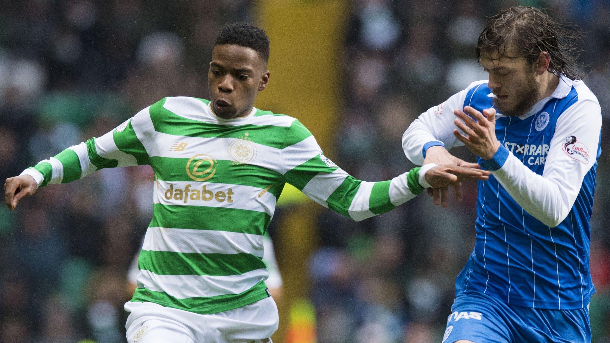 Charly Musonda and Murray Davidson