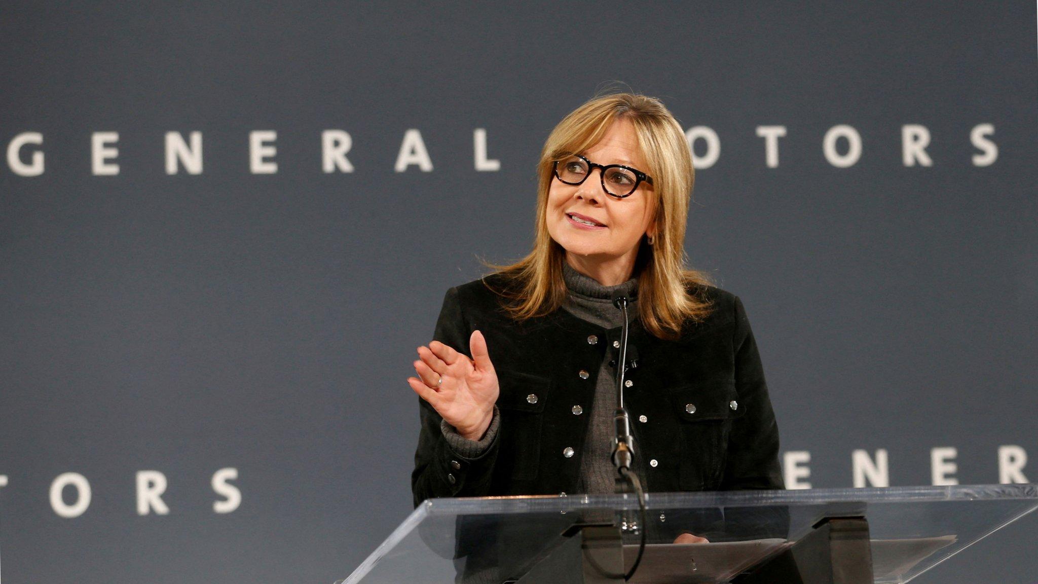 GM chief executive Mary Barra