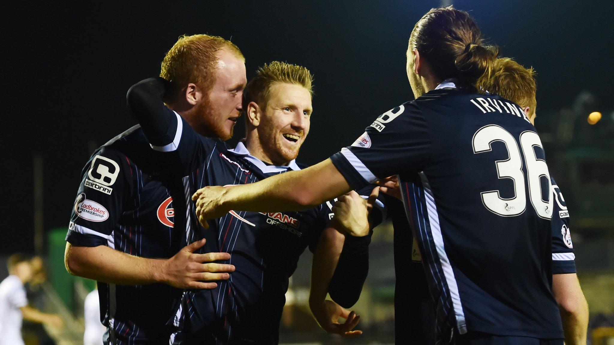 Michael Gardyne (second left)