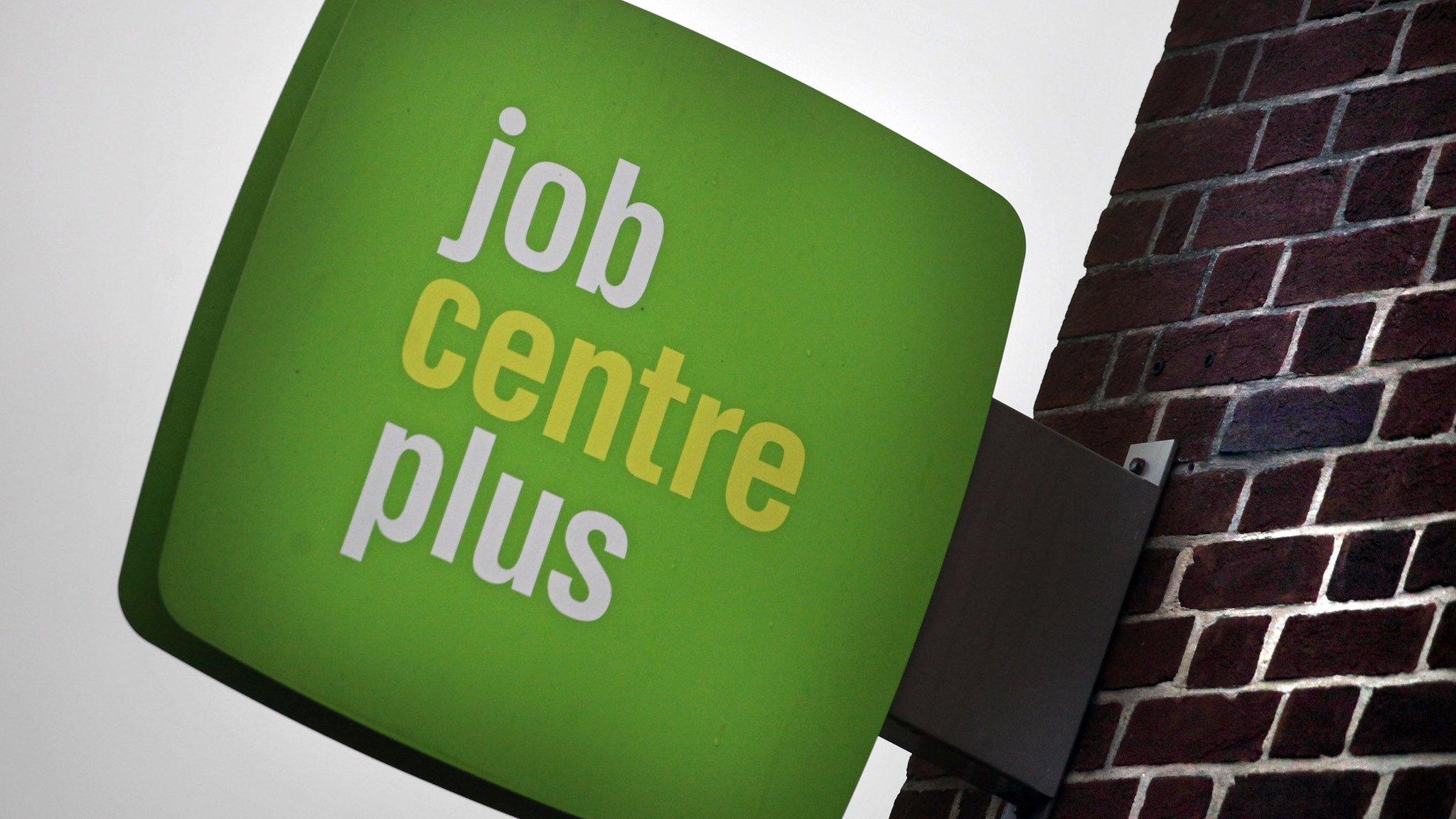 Job Centre sign