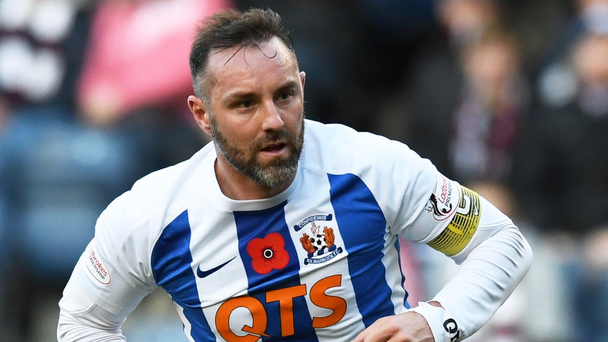 Kilmarnock striker Kris Boyd