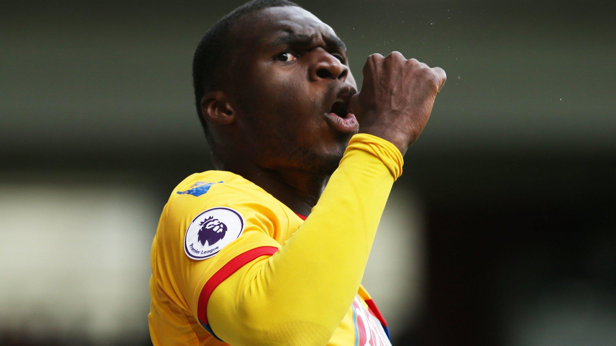 Benteke celebrates