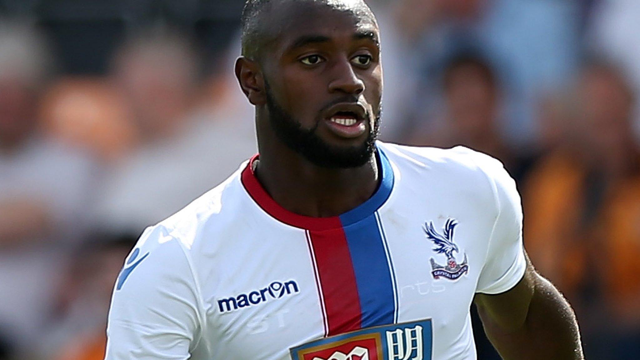 Hiram Boateng in action for Crystal Palace