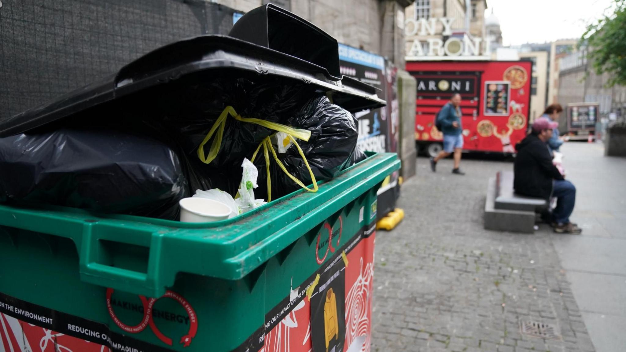 bins in Edinburgh