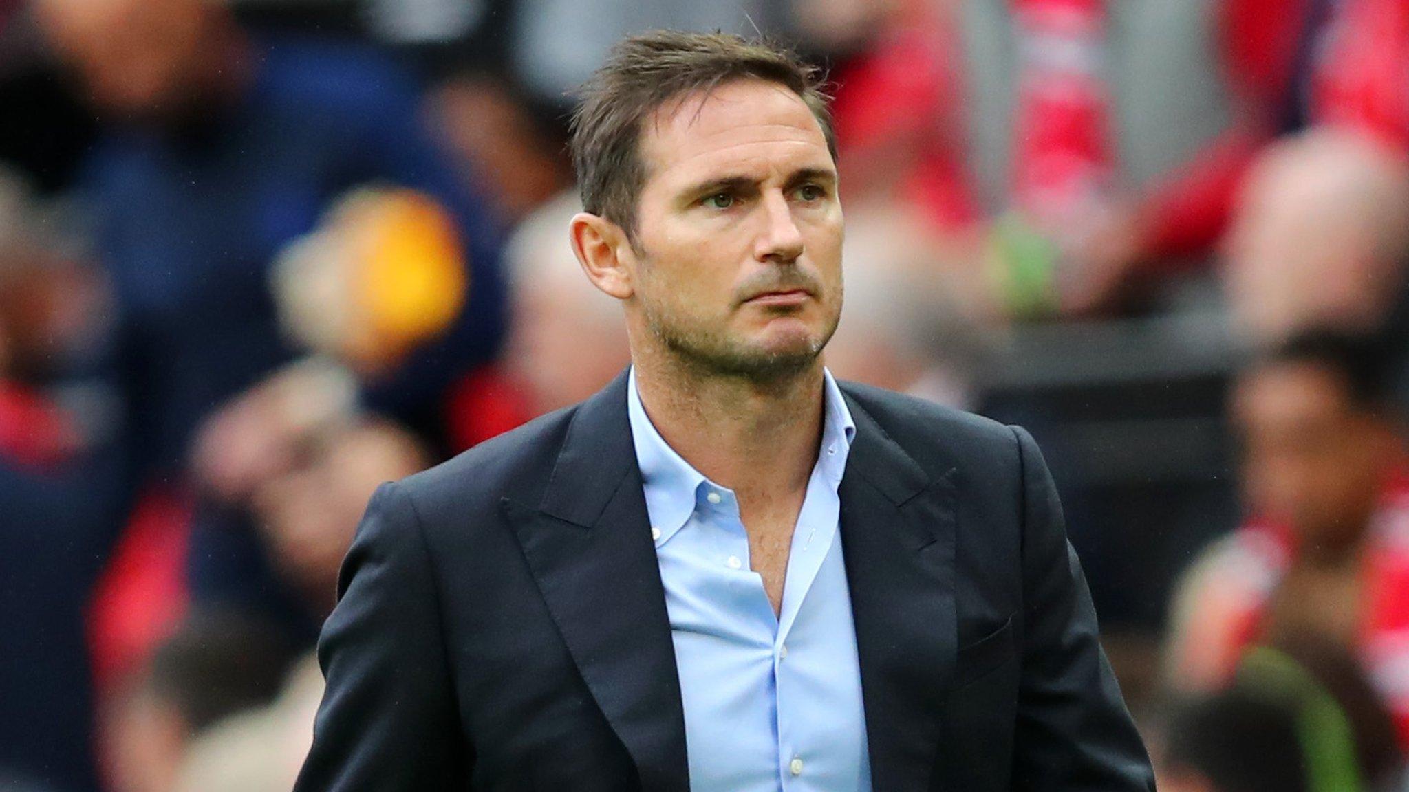 Chelsea manager Frank Lampard