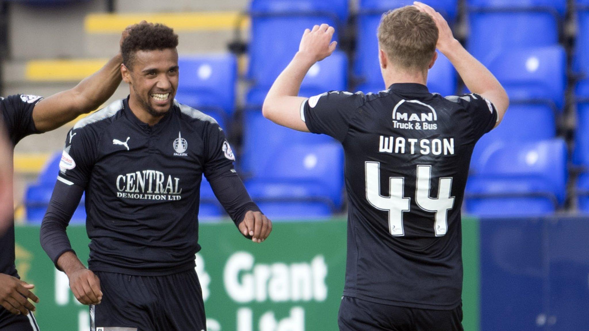 Nathan Austin scored Falkirk's second