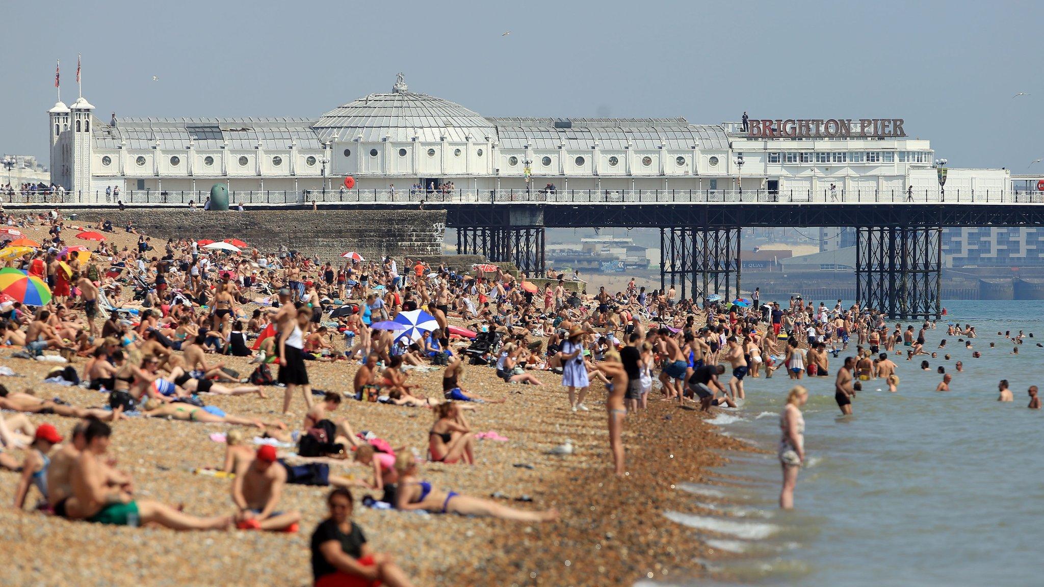 Brighton beach