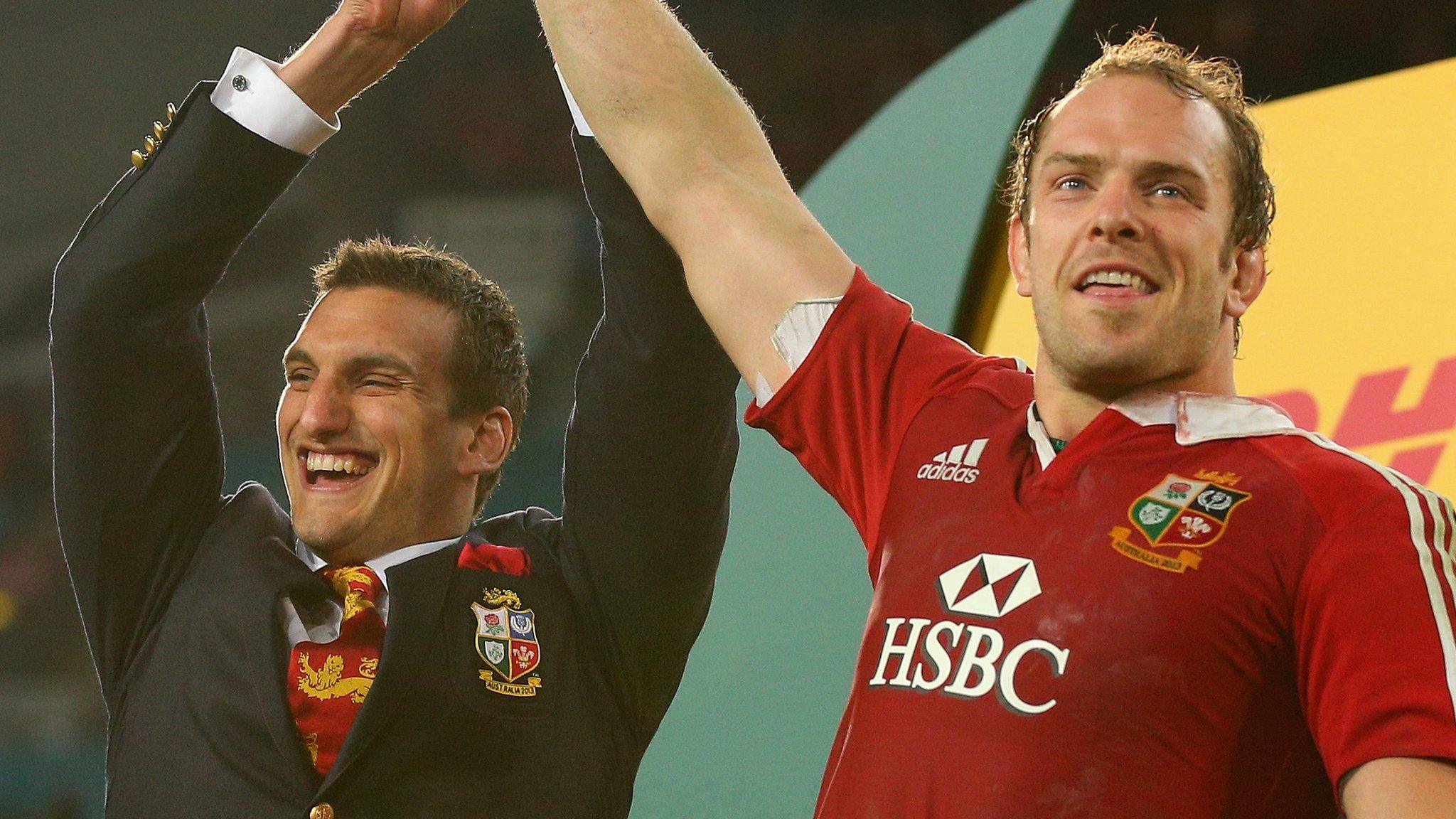 Sam Warburton and Alun Wyn Jones