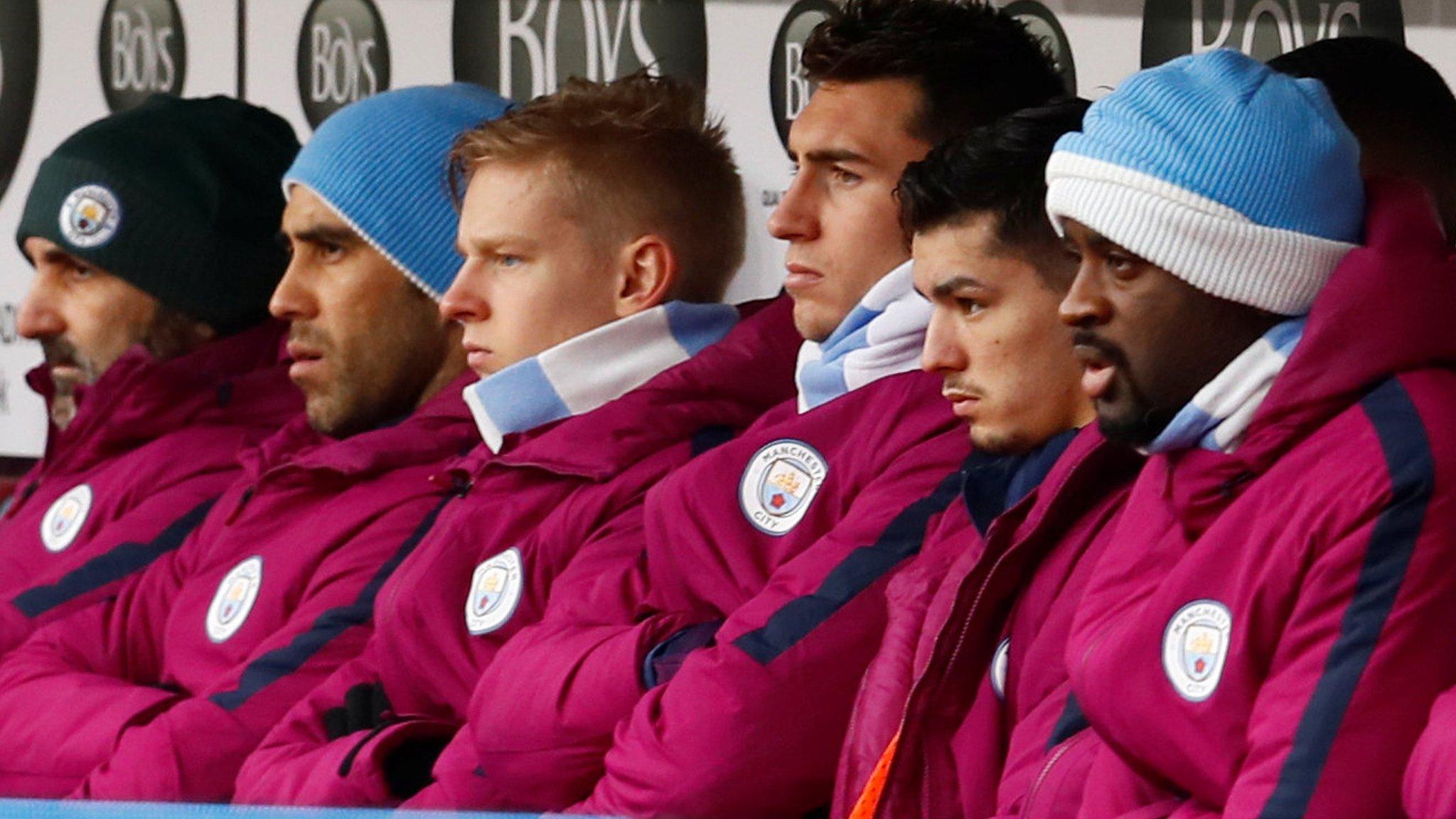 Man City substitutes