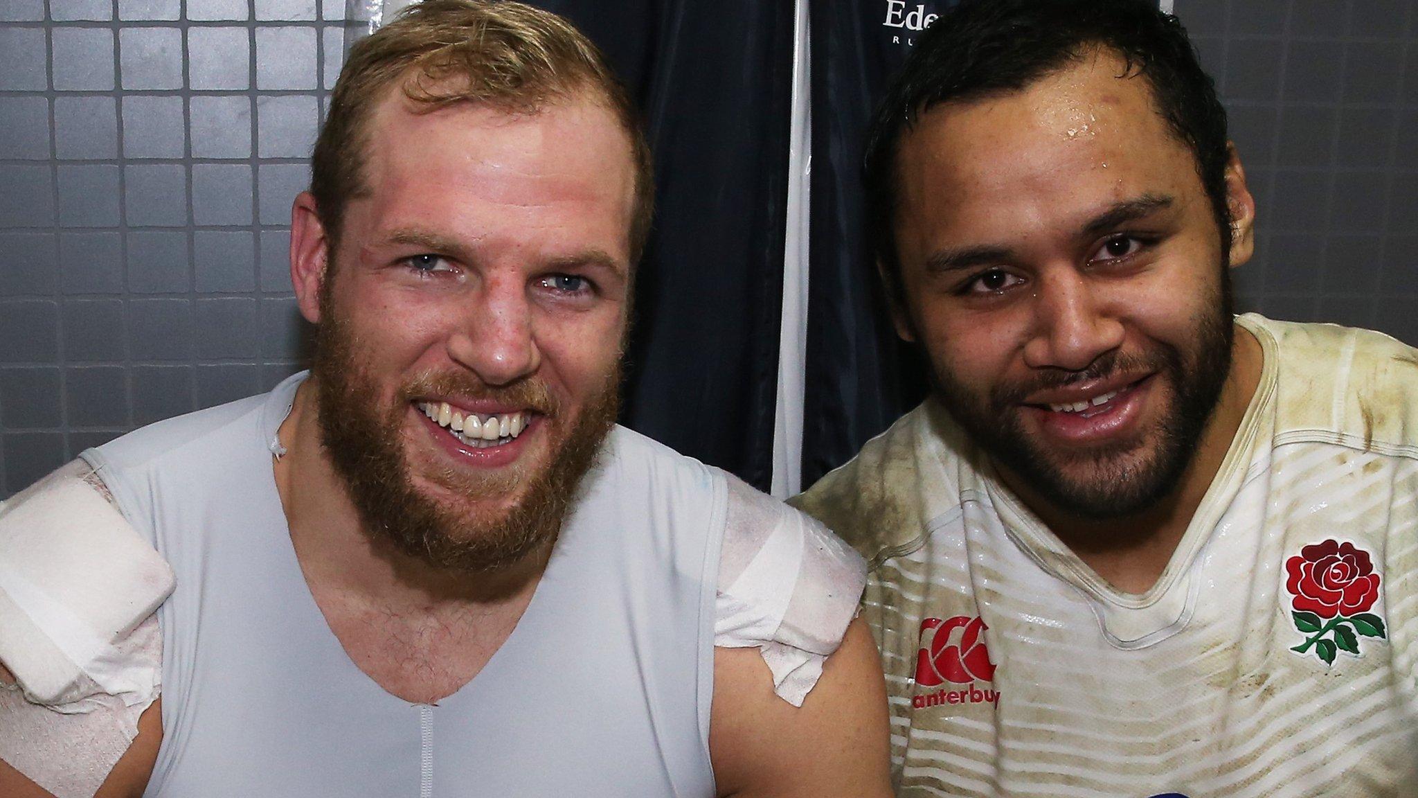 James Haskell and Billy Vunipola