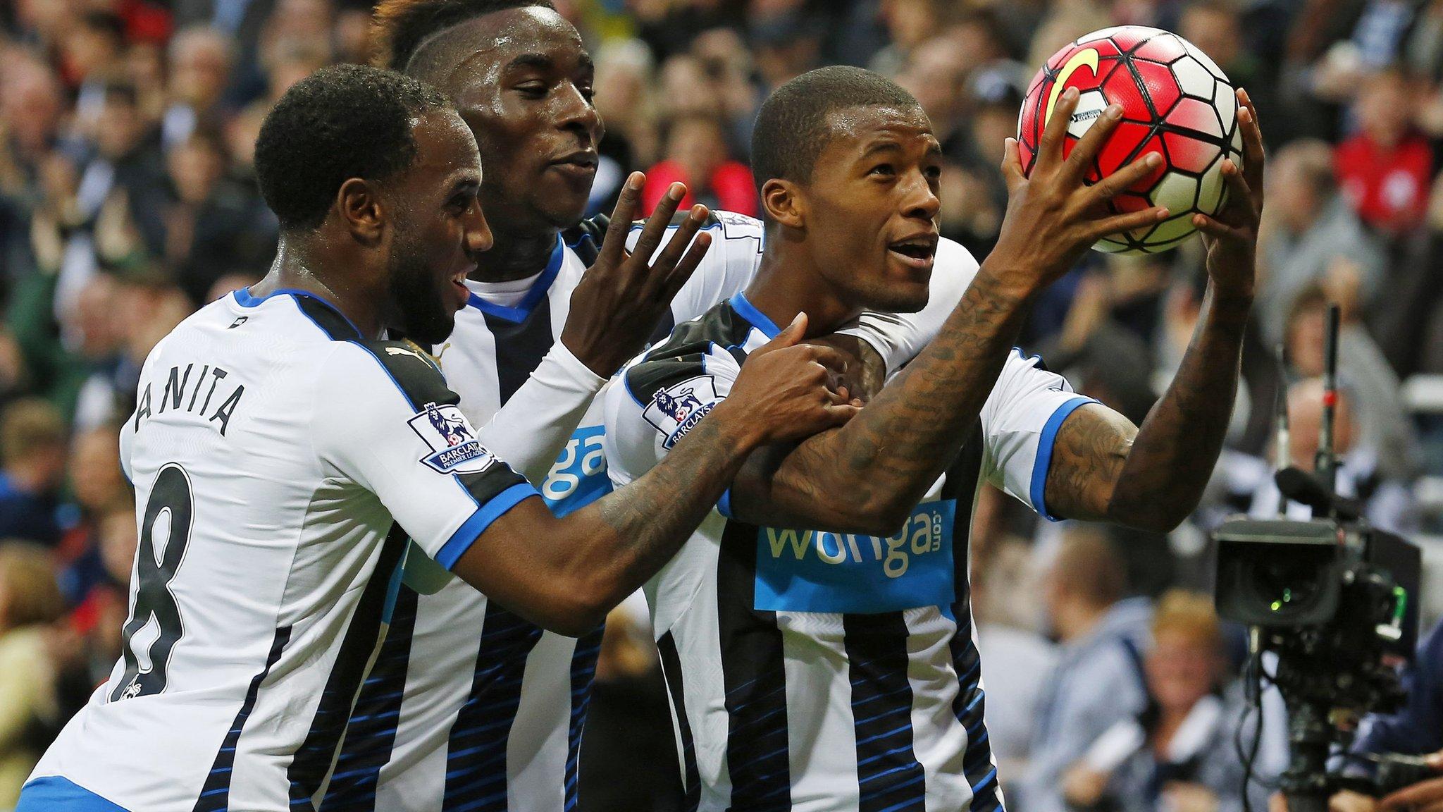 Newcastle celebrate