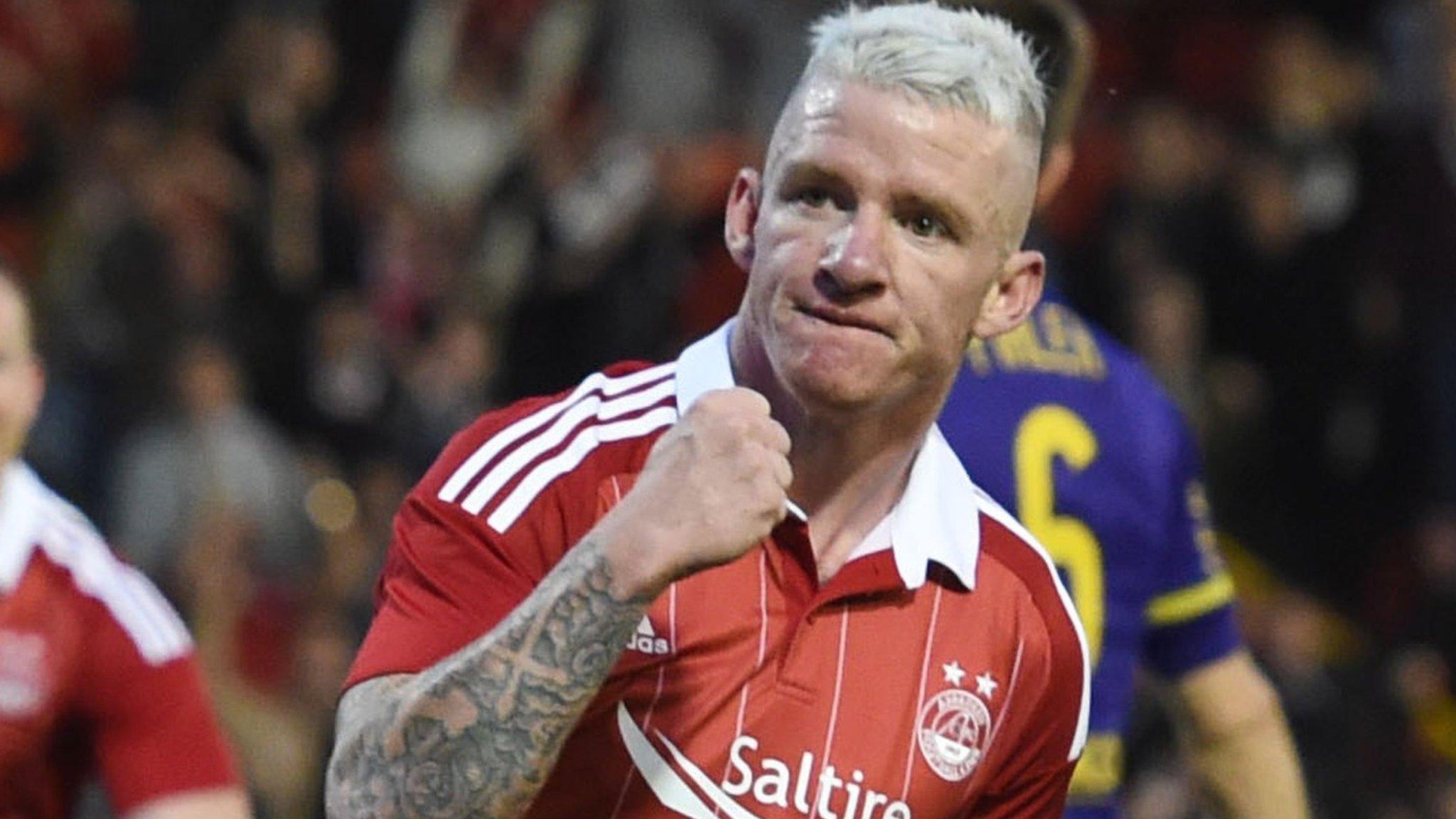 Aberdeen winger Jonny Hayes