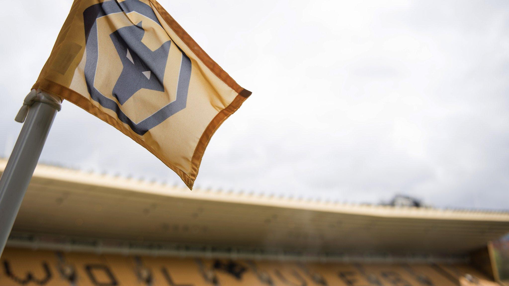 Generic view of a corner flag at Wolves home ground