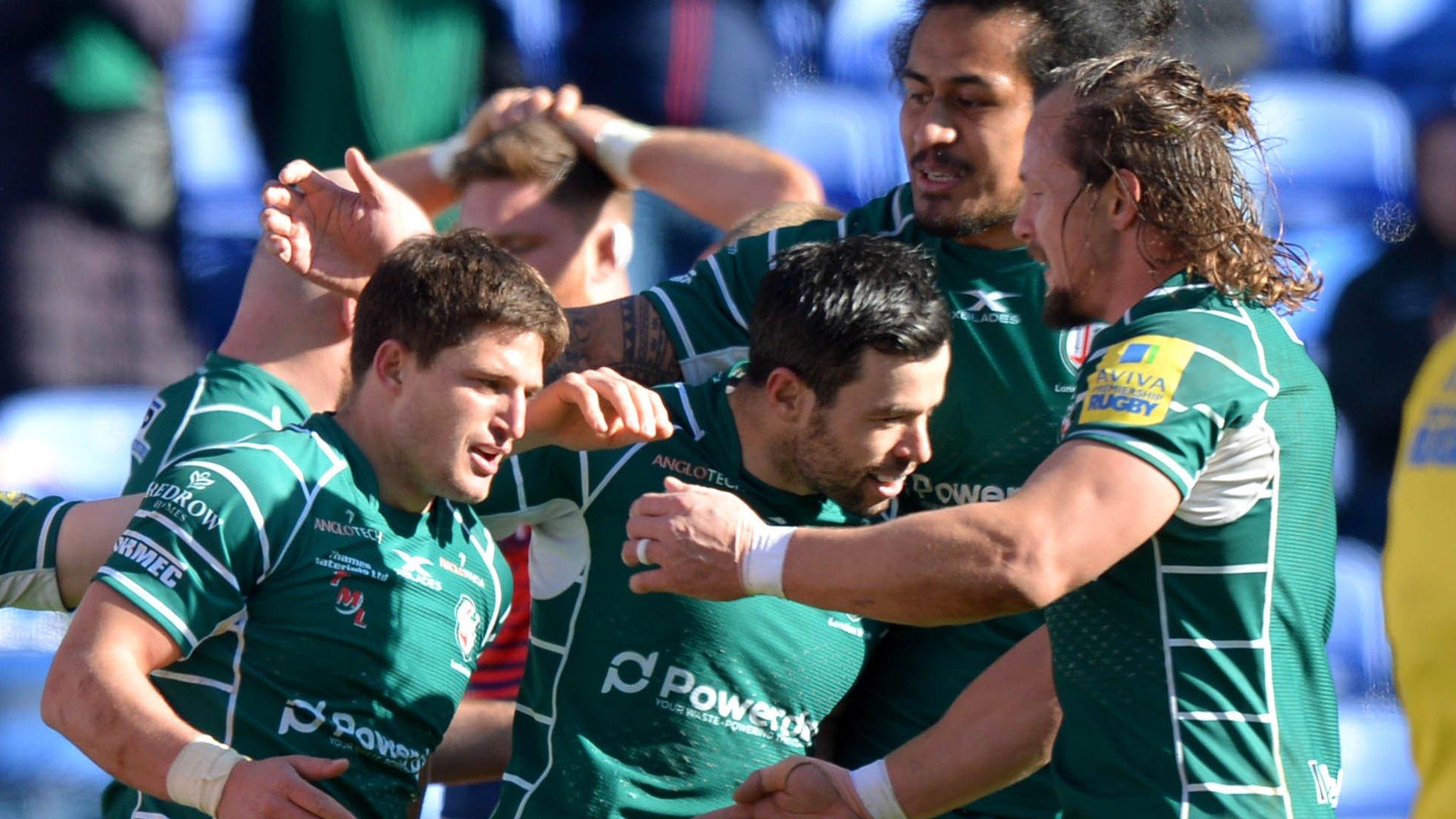 London Irish's only previous Premiership home win this season was at Twickenham on the first weekend of the season