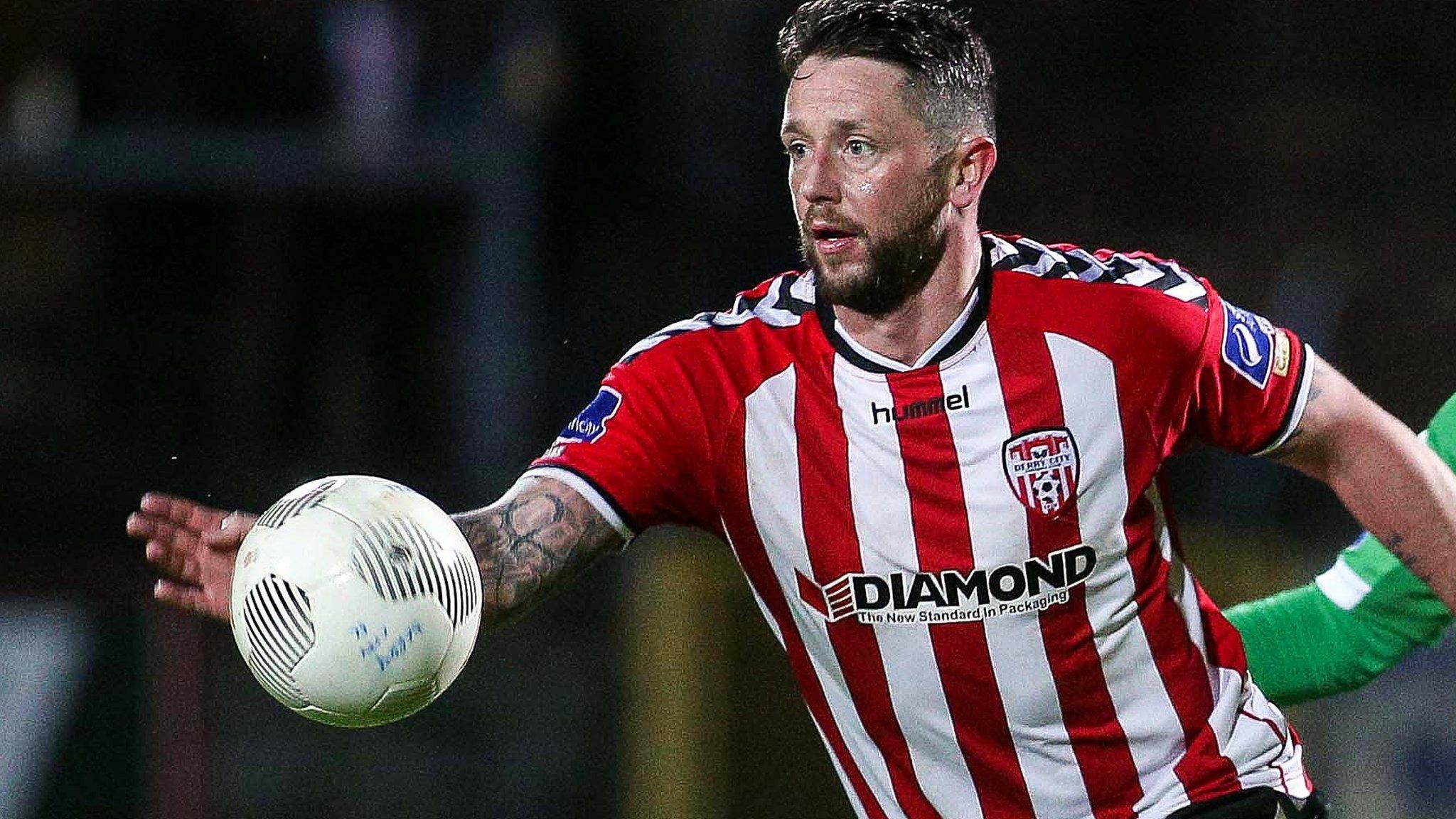 Candystripes forward Rory Patterson missed a first-half penalty in Longford