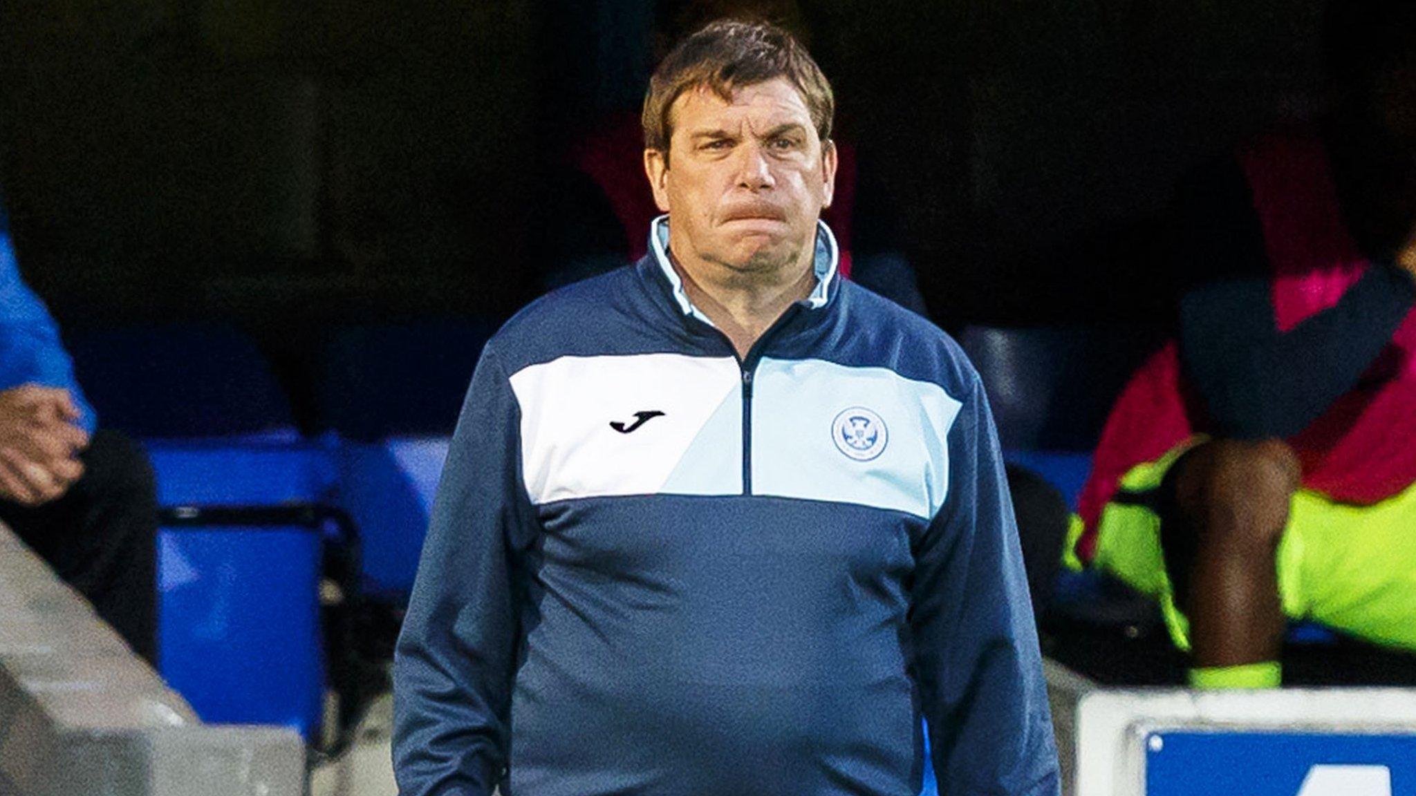 St Johnstone manager Tommy Wright