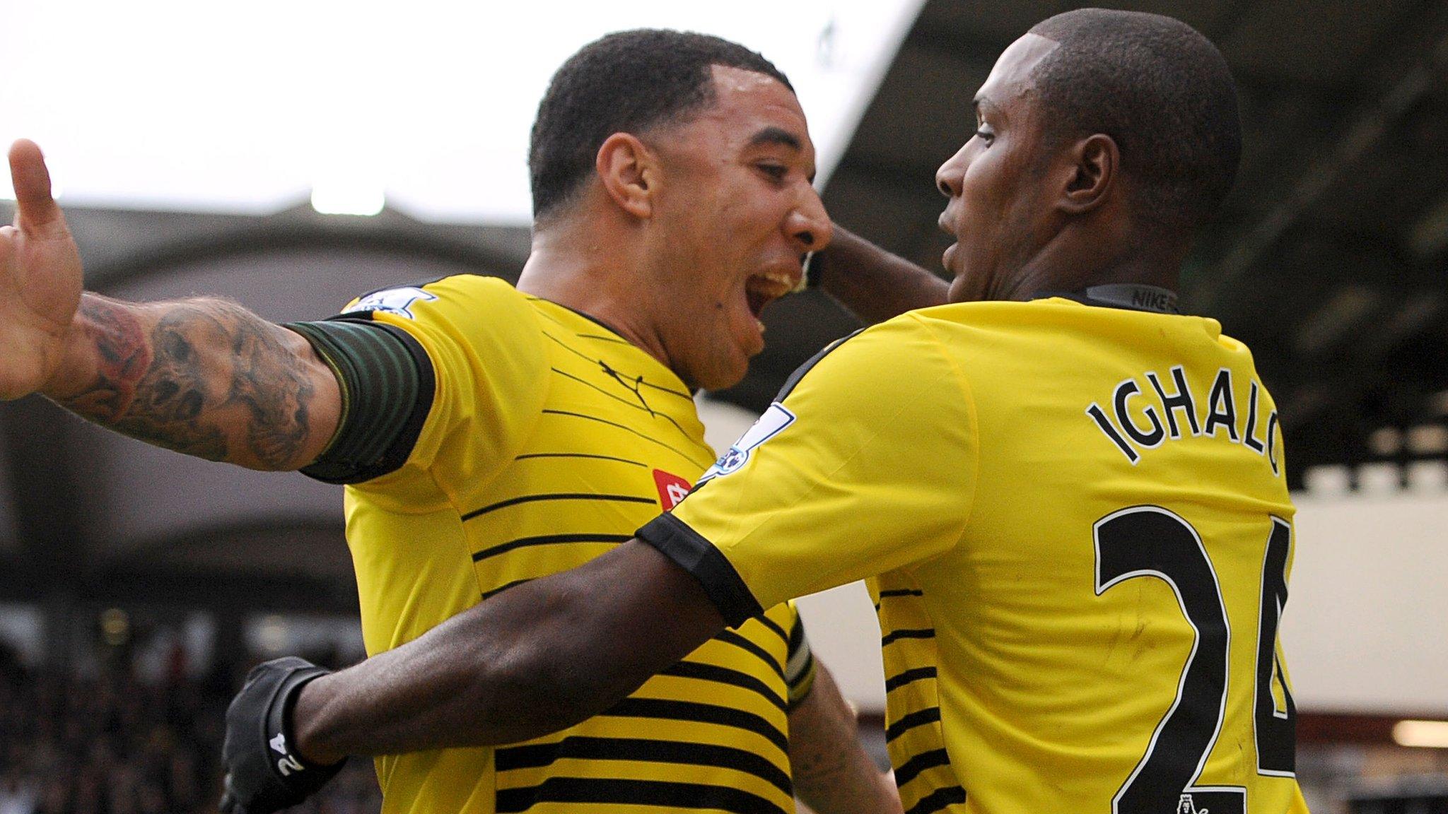 Troey Deeney and Odion Ighalo