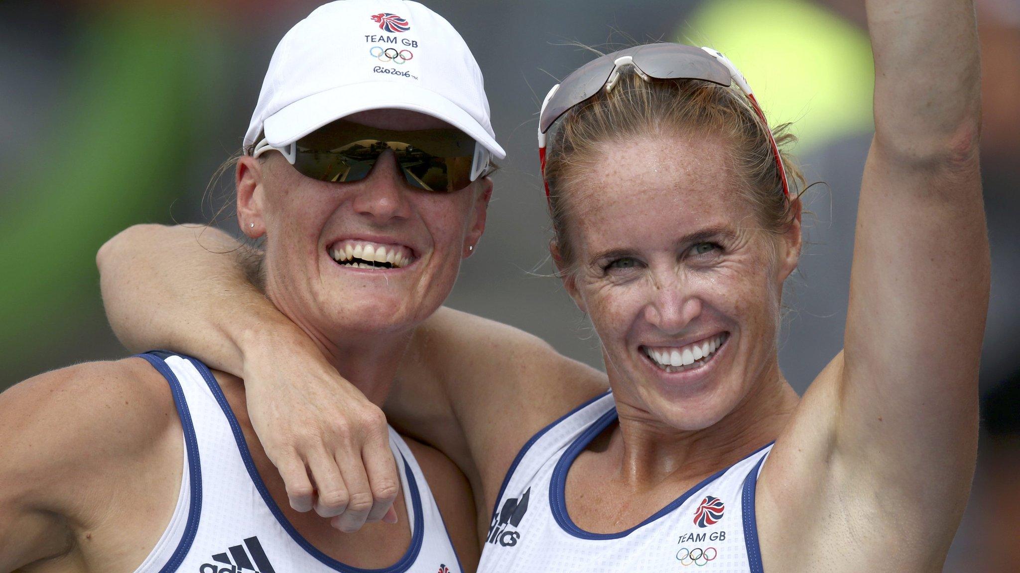 Helen Glover and Heather Stanning