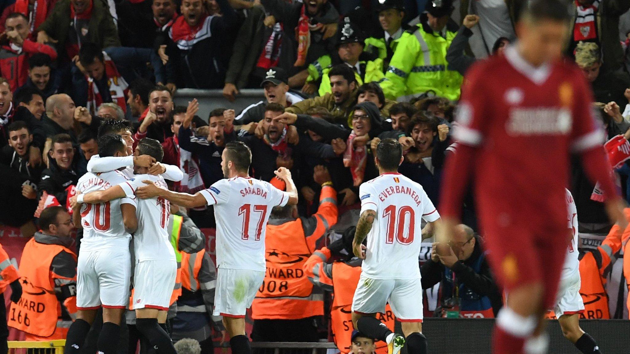 Sevilla celebrate