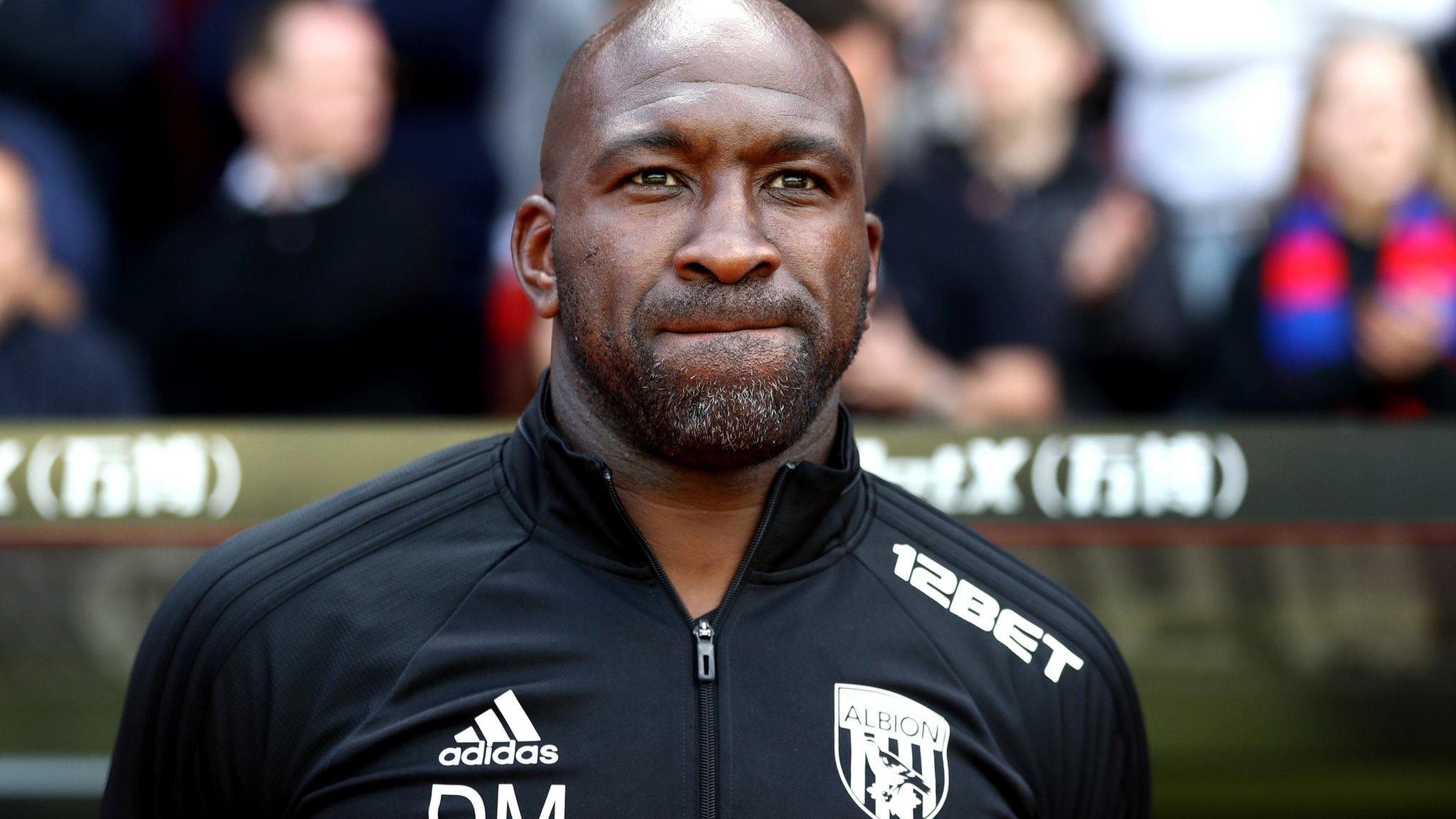 West Bromwich Albion manager Darren Moore