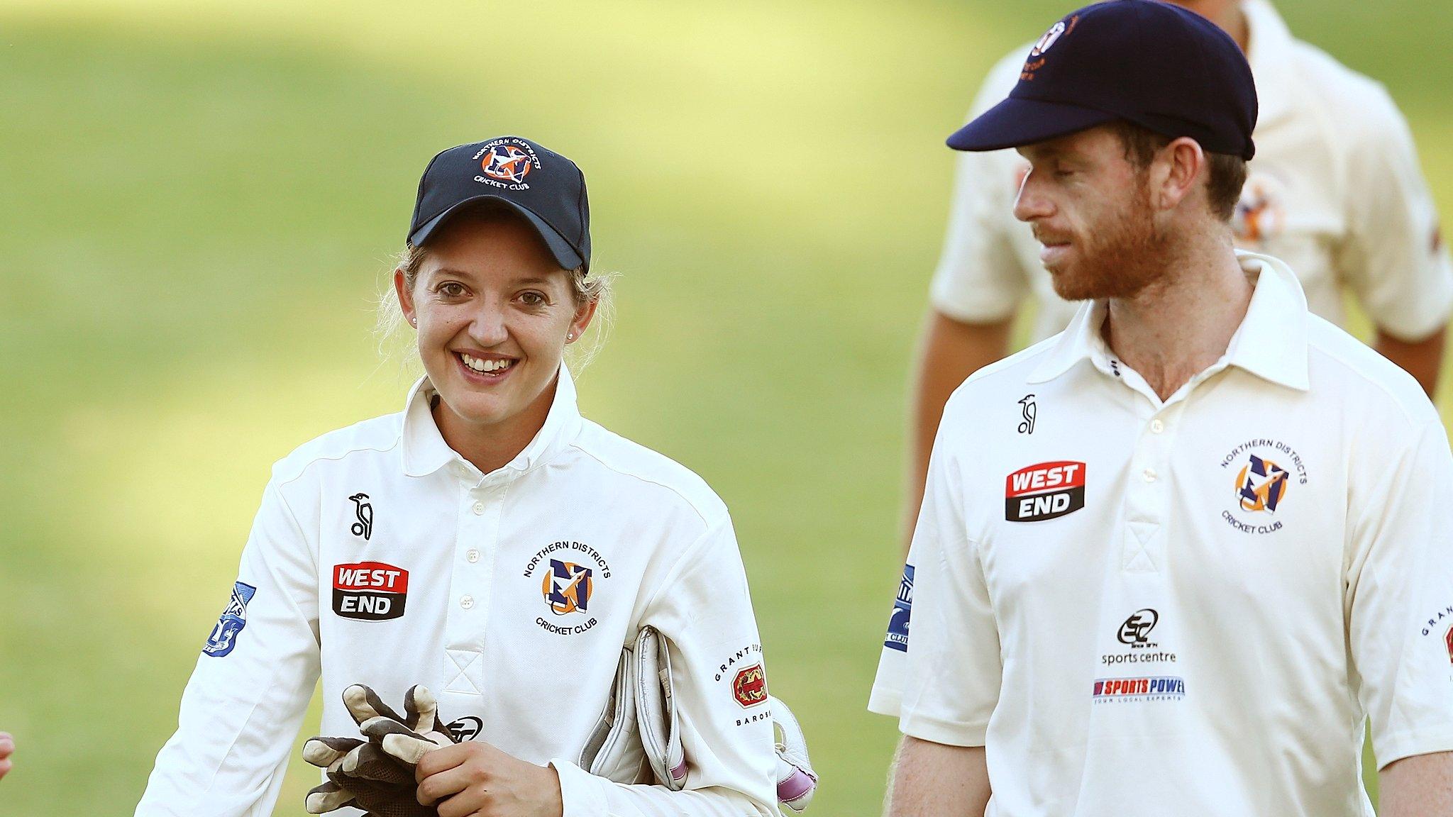 Sarah Taylor in action for Northern Districts