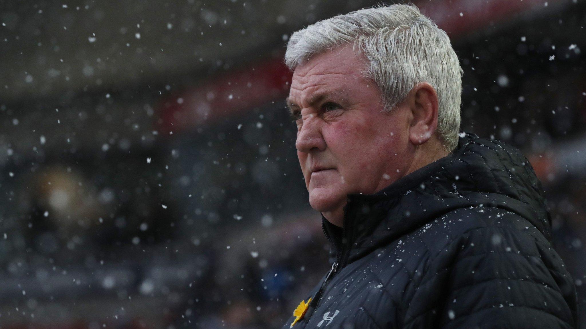 Aston Villa boss Steve Bruce