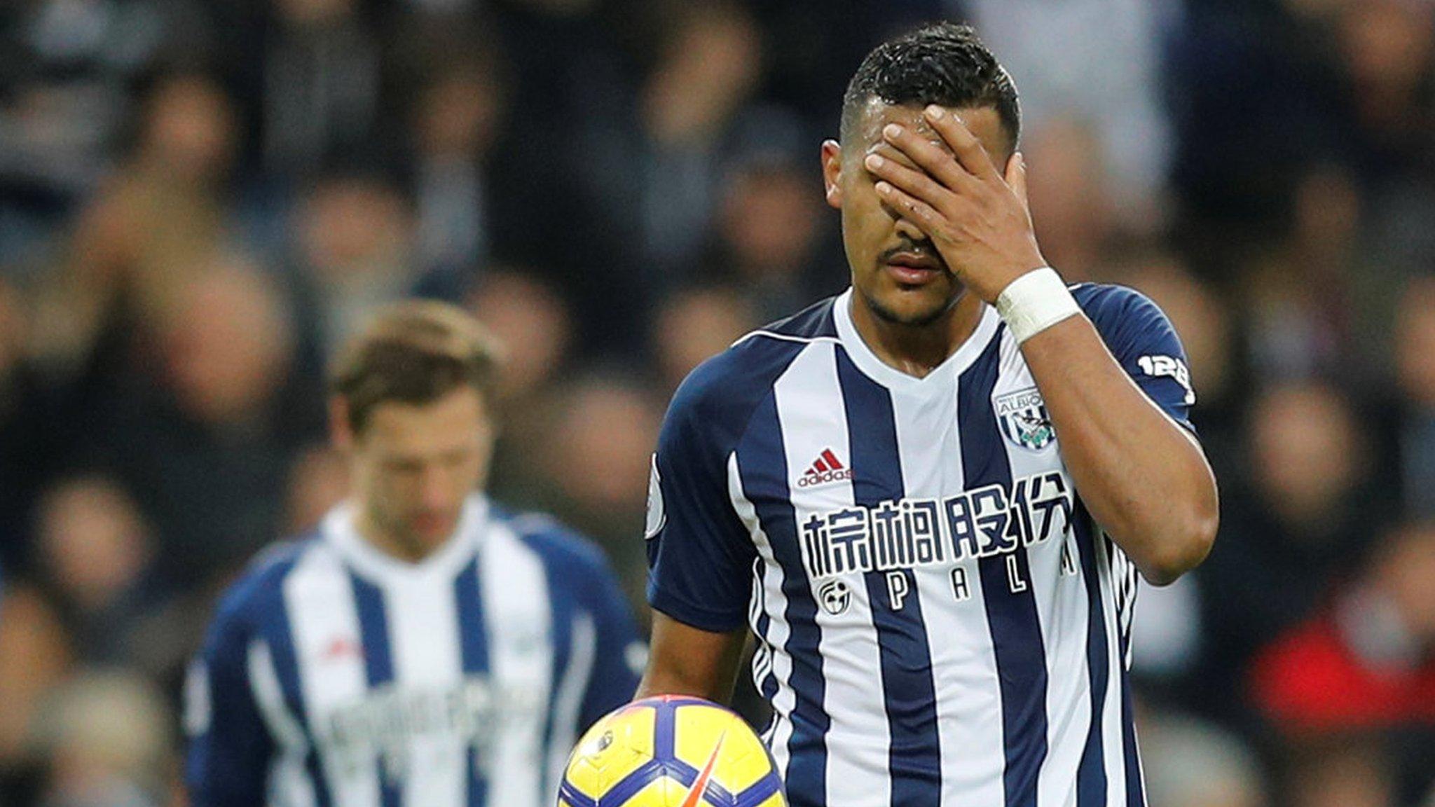 West Brom striker Salomon Rondon